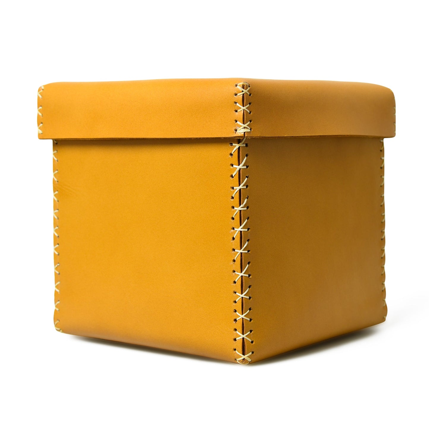 Multi Utility Leather Storage Box - Concordia Style Boutique