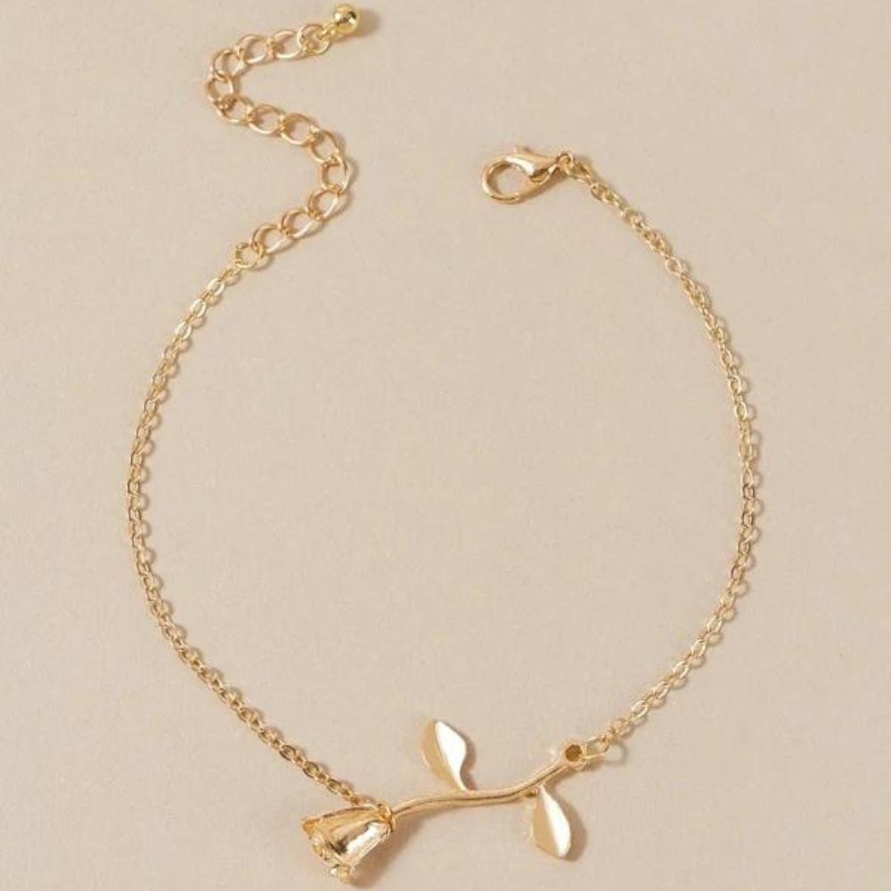 WHIMSICAL ROSE BRACELET (ADJUSTABLE) - Concordia Style Boutique