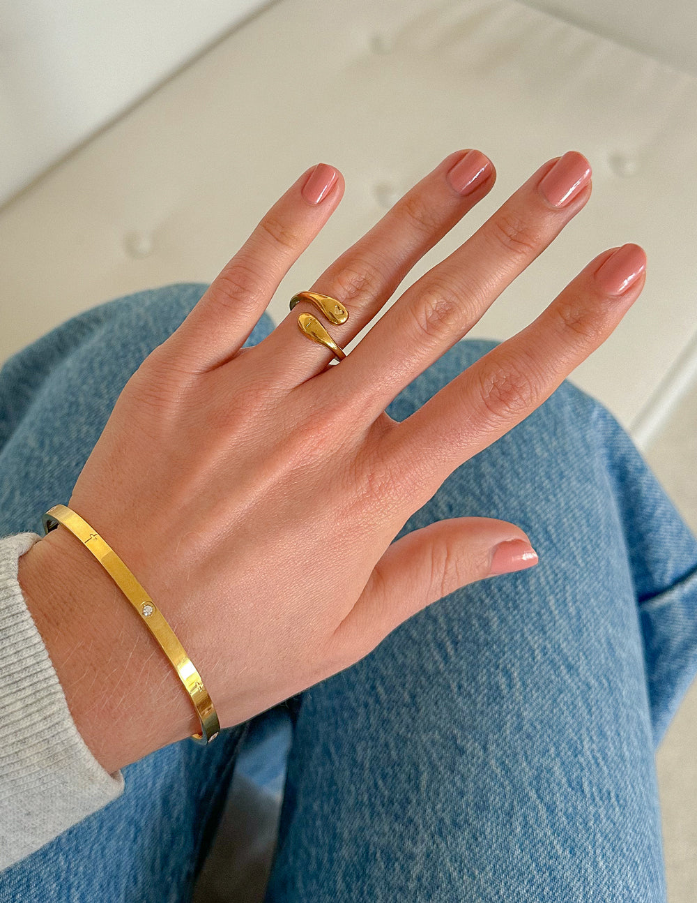 Eternity Gem Cuff Bracelet - Concordia Style Boutique