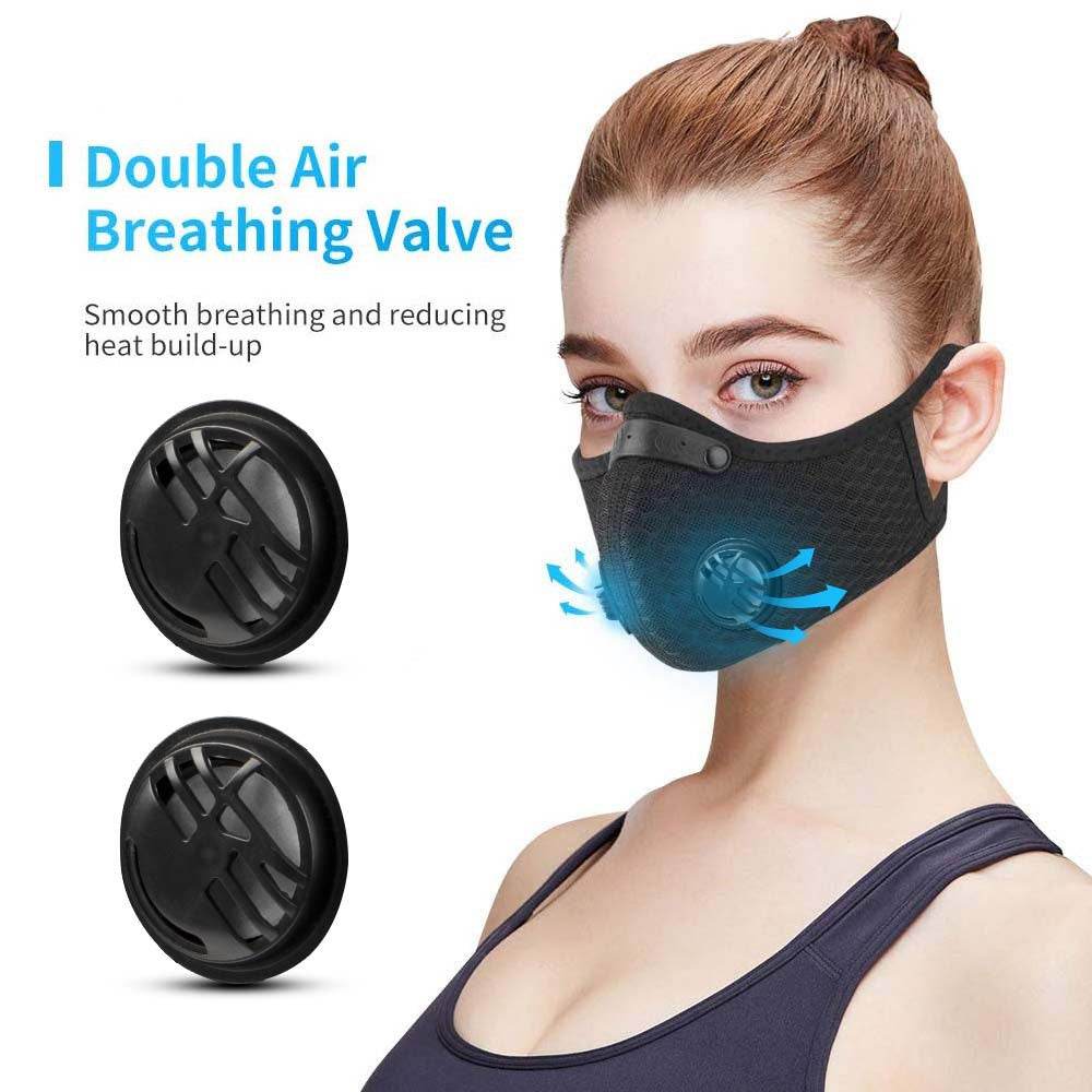Dust Mask EN149 - Anti-Fog Filter With Breathing Valve (KN95) - Concordia Style Boutique