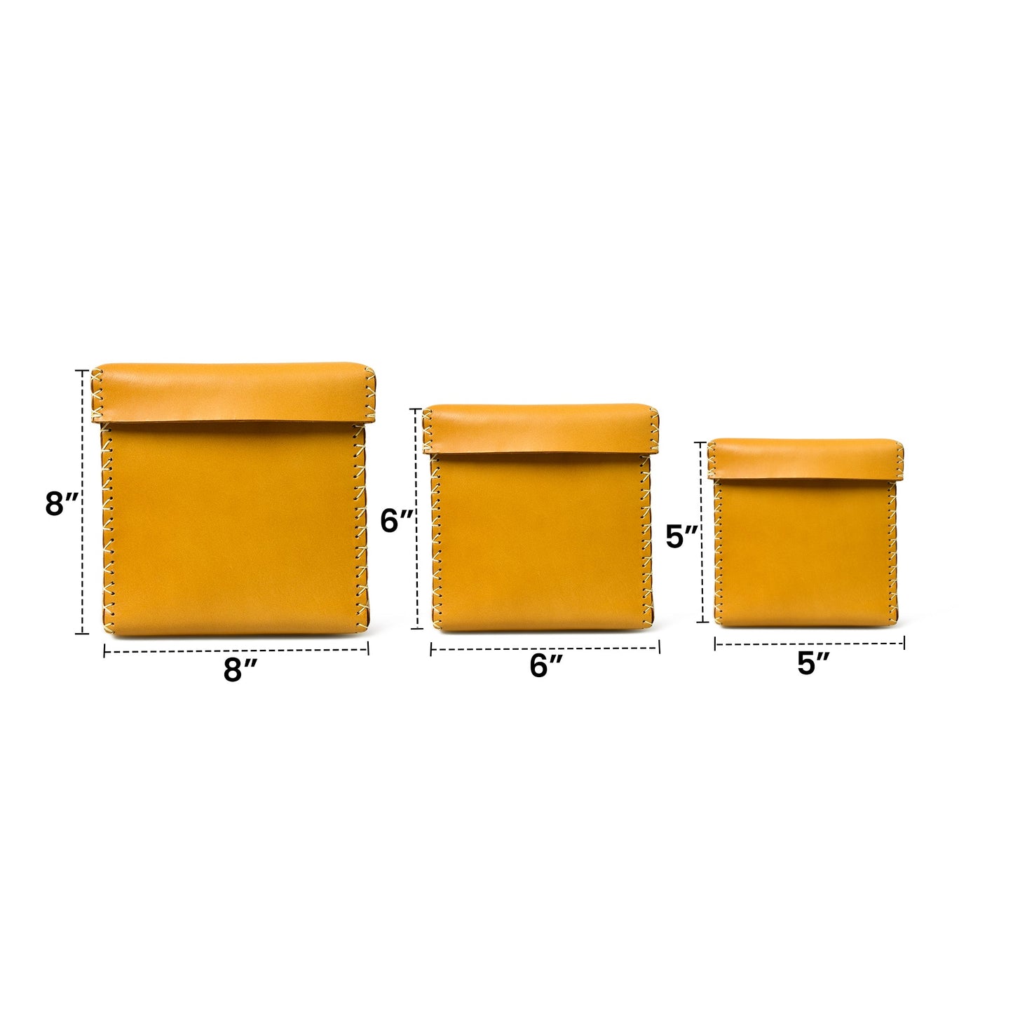 Multi Utility Leather Storage Box - Concordia Style Boutique