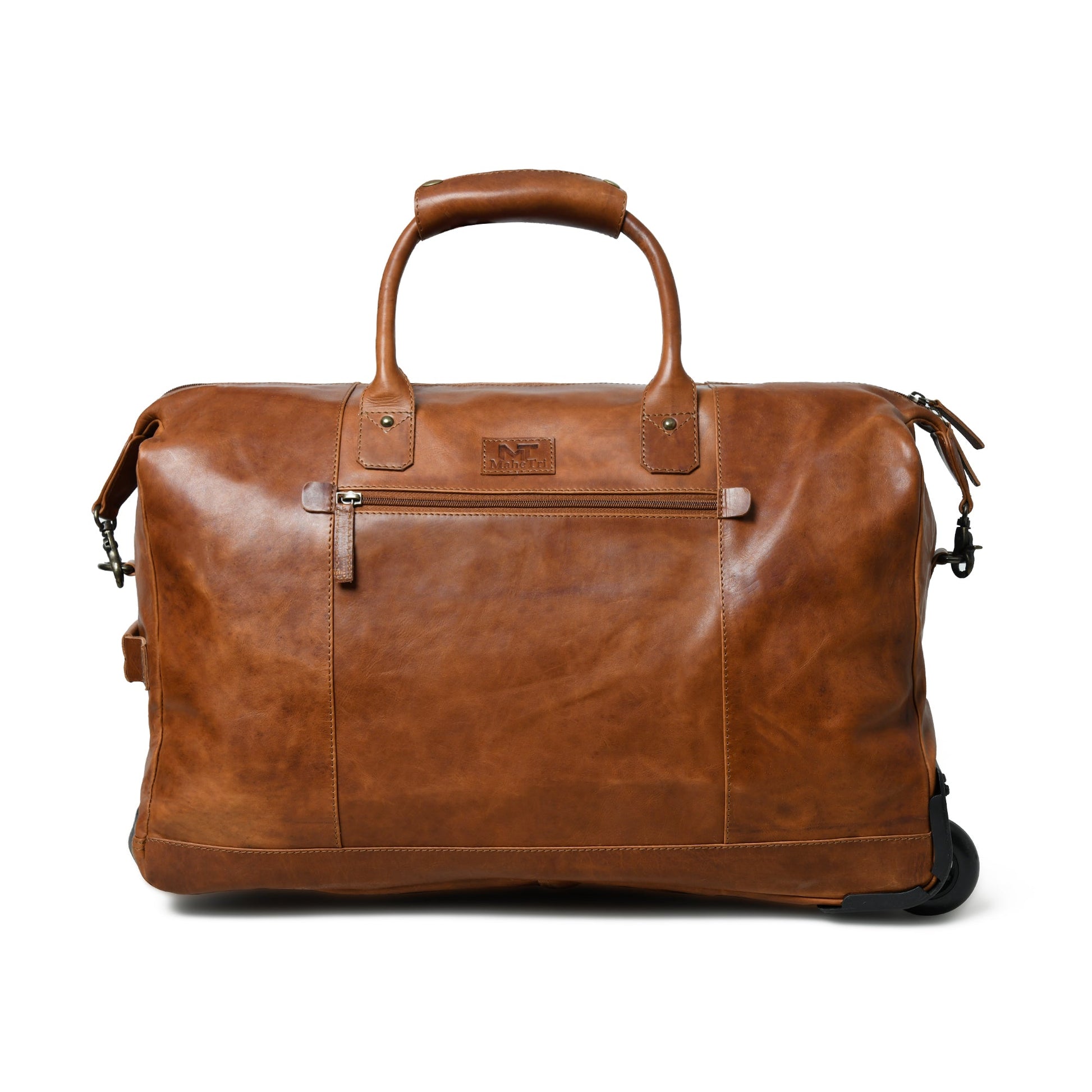 Harbor Leather Trolly Carry-On - Concordia Style Boutique