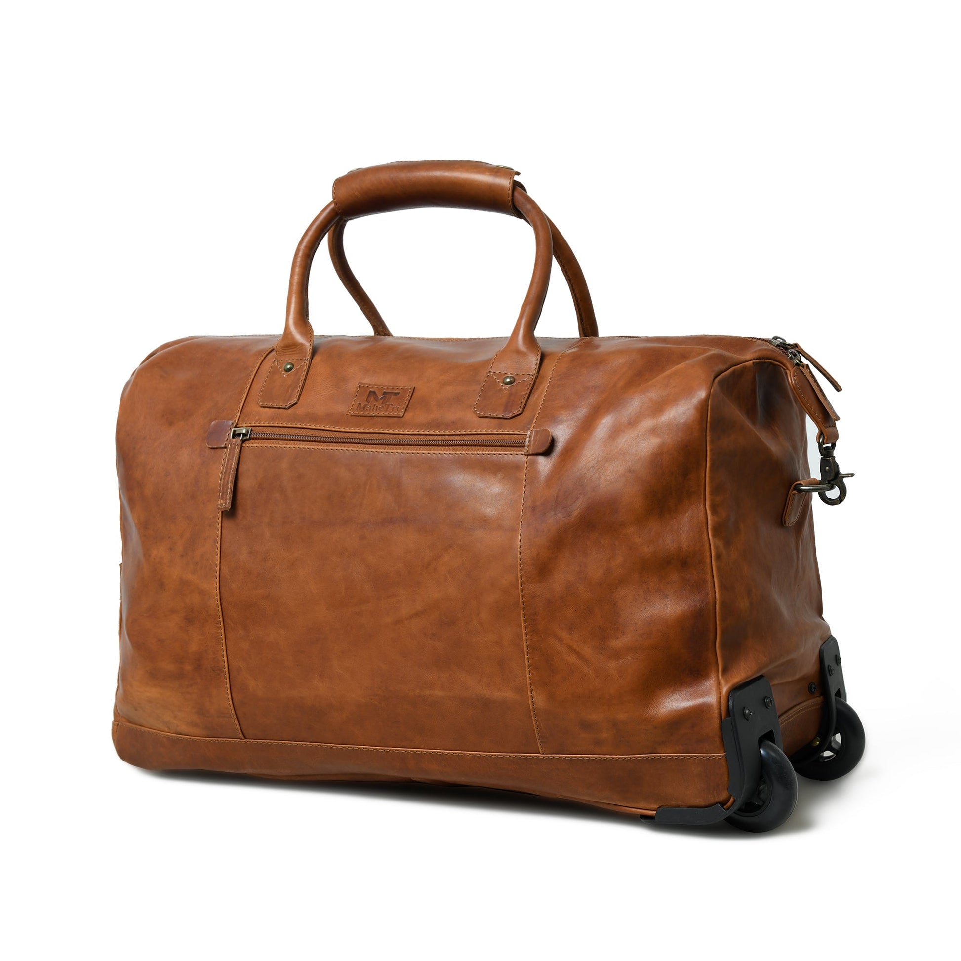 Harbor Leather Trolly Carry-On - Concordia Style Boutique