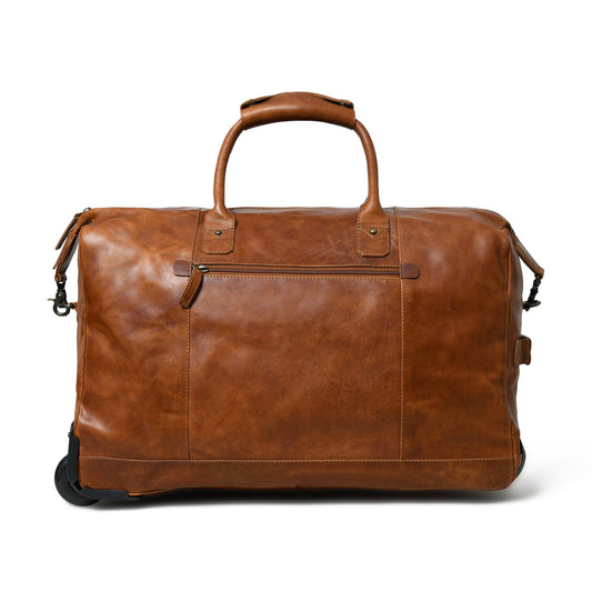 Harbor Leather Trolly Carry-On - Concordia Style Boutique
