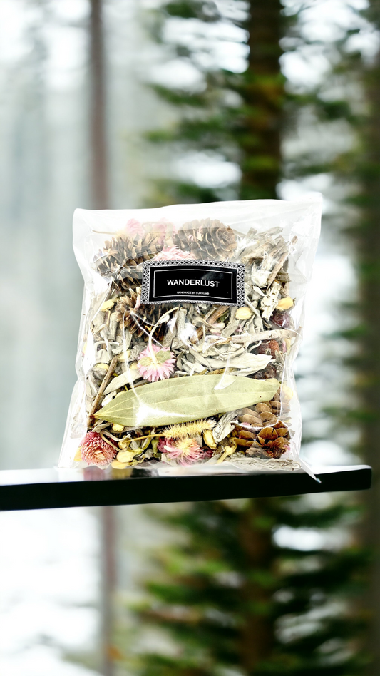 Wanderlust, Wildflower & Sage, Naturally Scented, Loose Dried Flowers, Flower Confetti, Potpourri, 2 oz - Premium Potpourri from Concordia Style Boutique - Just $17.40! Shop now at Concordia Style Boutique