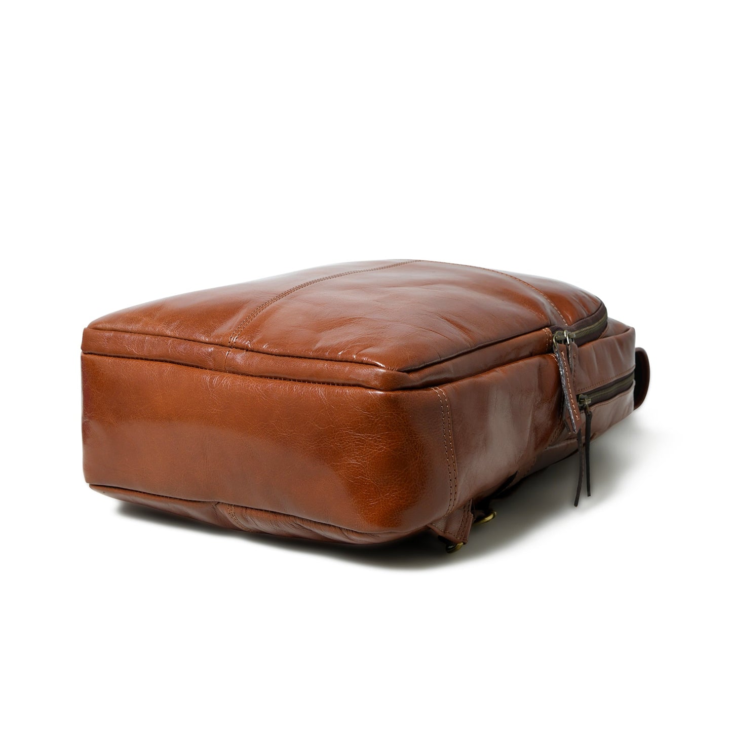 Luxury Italian Leather Backpack, Tan - Concordia Style Boutique