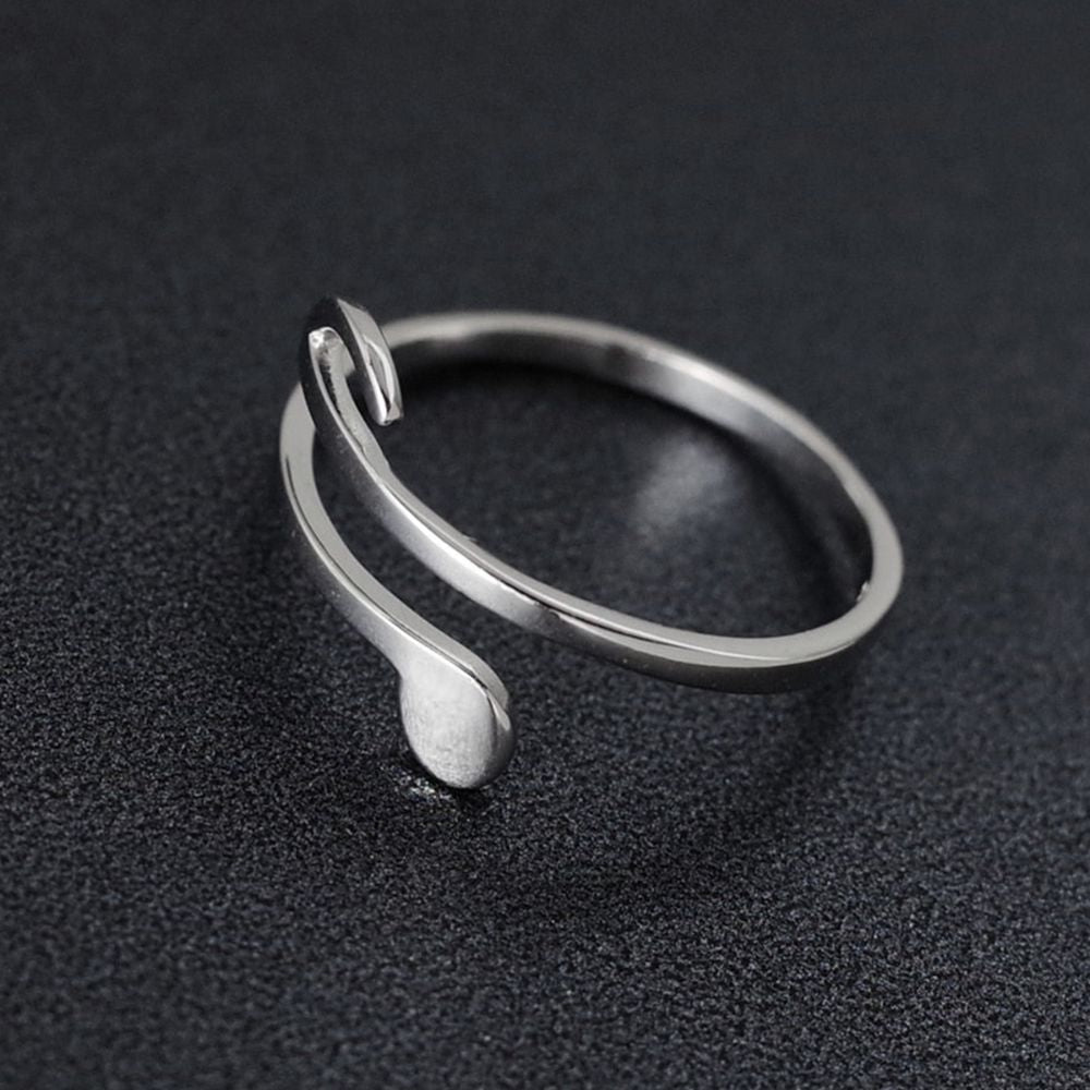 MUSIC NOTE RING (ADJUSTABLE) - Concordia Style Boutique