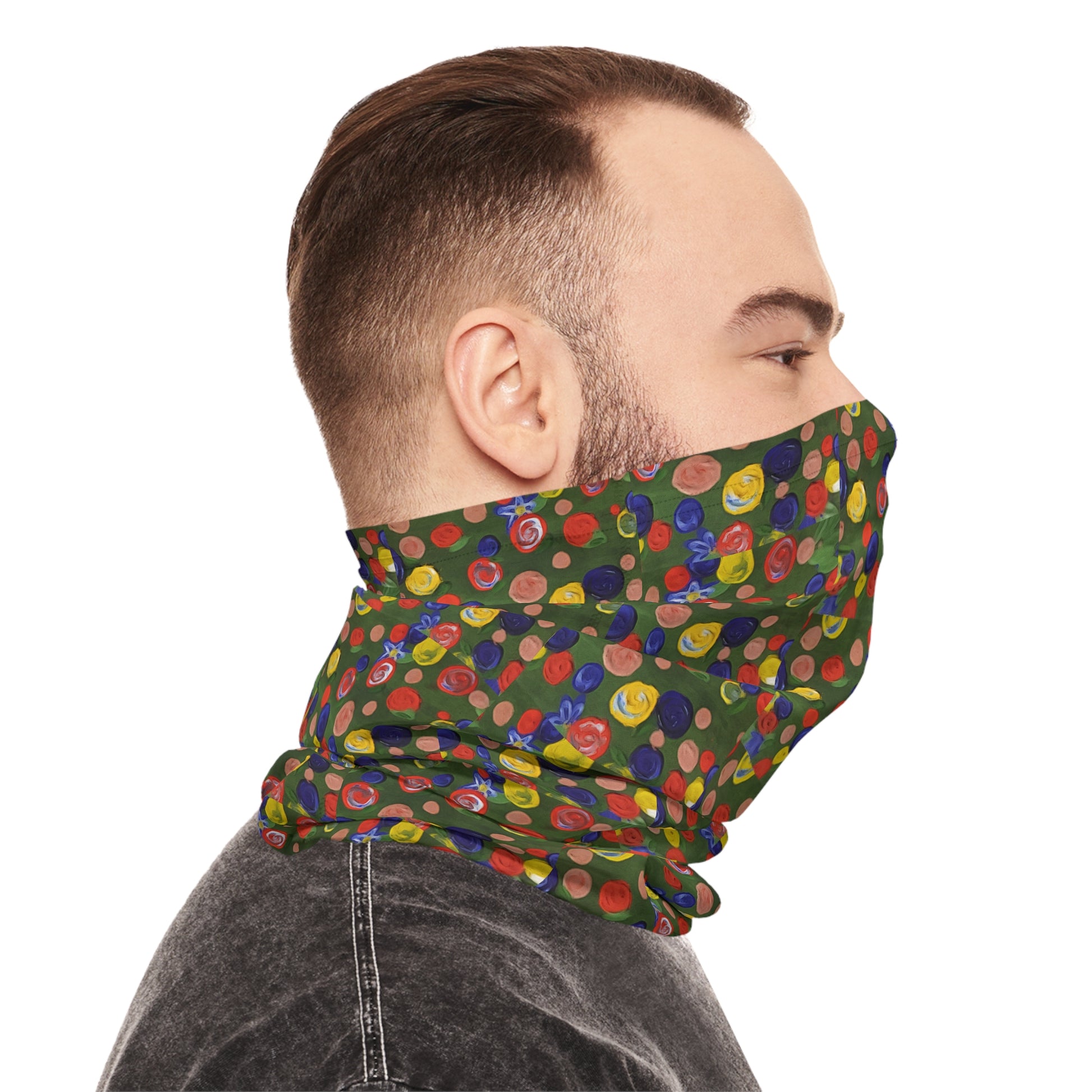 Lightweight Neck Gaiter - "Blobs" - Premium Neck Gaiter from Concordia Style Boutique - Just $18.76! Shop now at Concordia Style Boutique