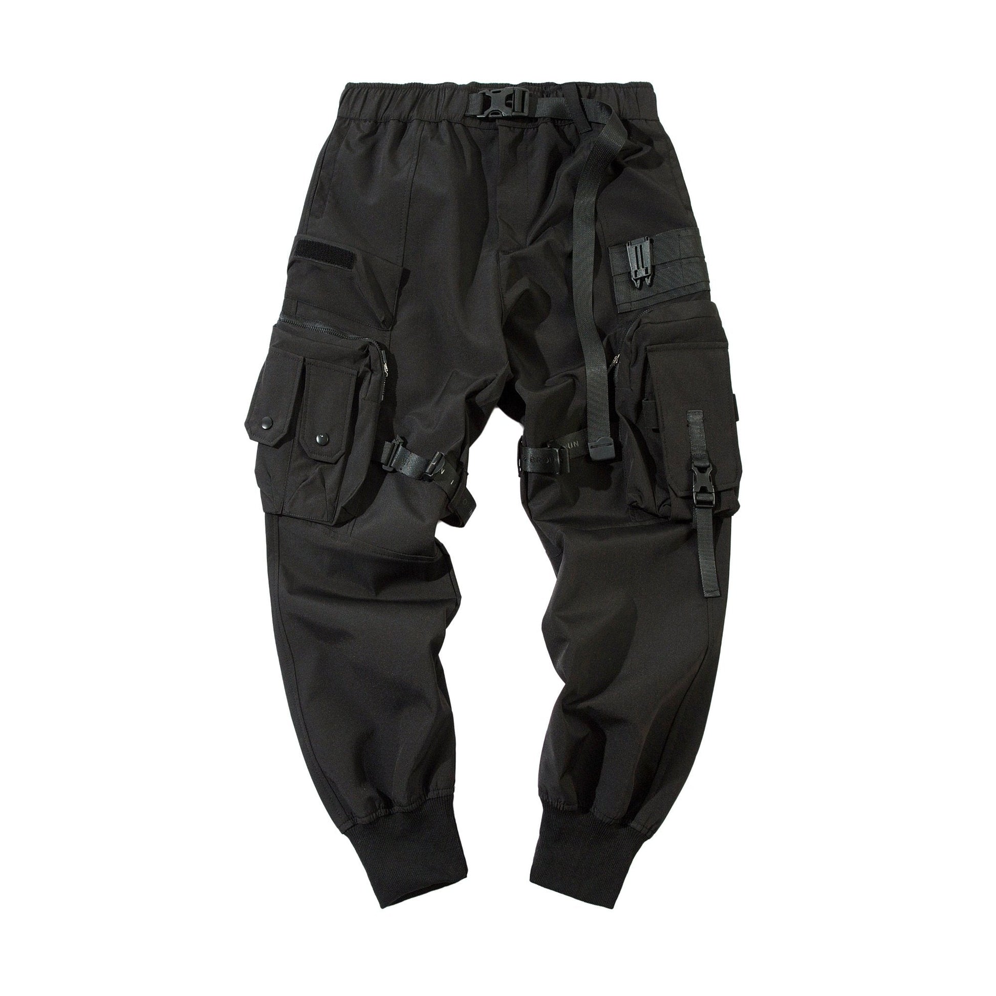IBP440 Matte Black Paratrooper Joggers - Concordia Style Boutique