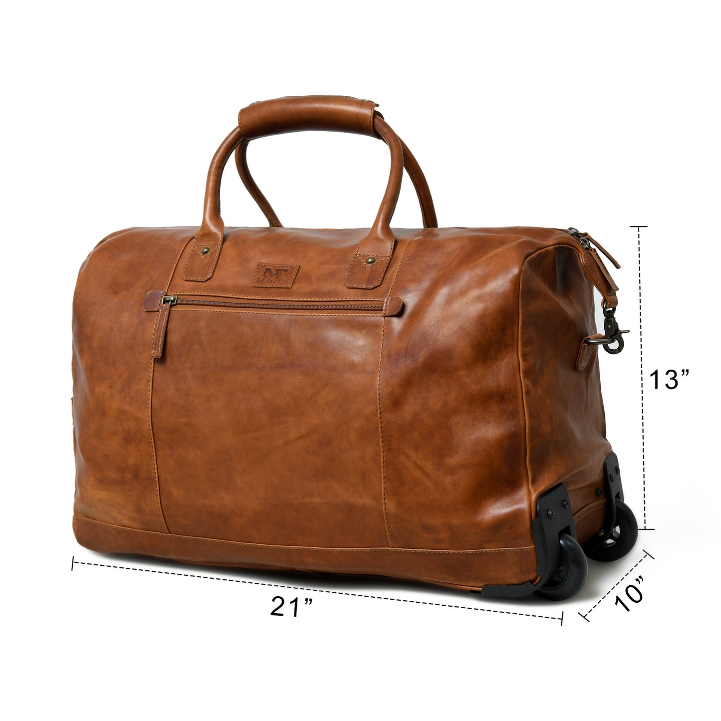 Harbor Leather Trolly Carry-On - Concordia Style Boutique