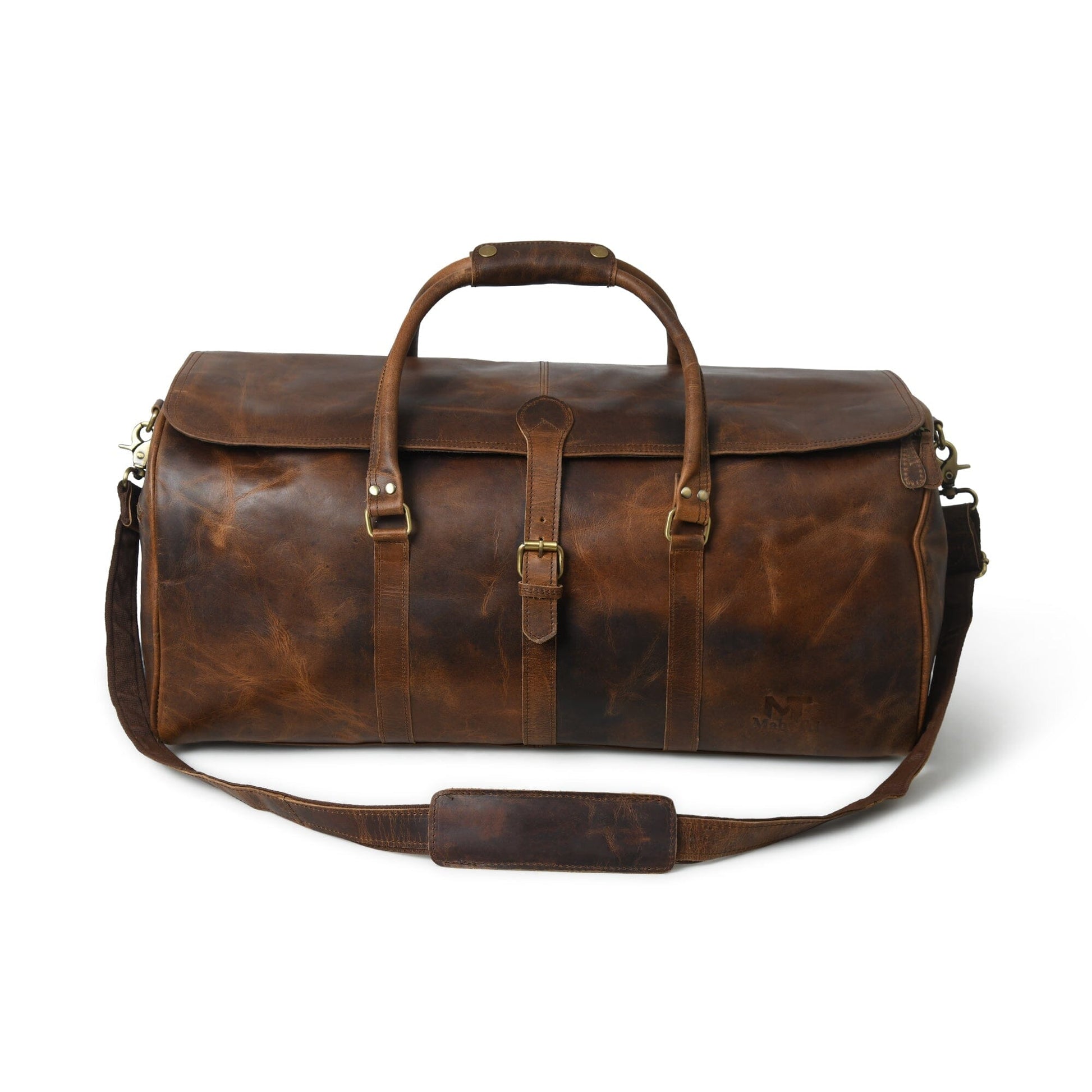 The Bolton Flap Duffel- Brown - Concordia Style Boutique
