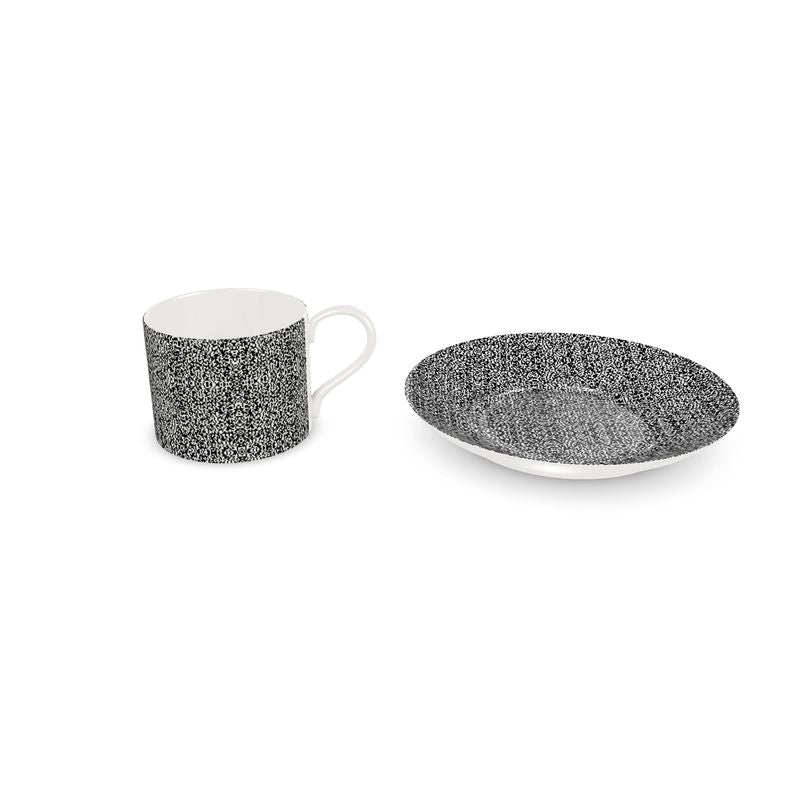 Cup and Saucer - "Scan Me" - Premium Cup and Saucer from Concordia Style Boutique - Just $38.95! Shop now at Concordia Style Boutique