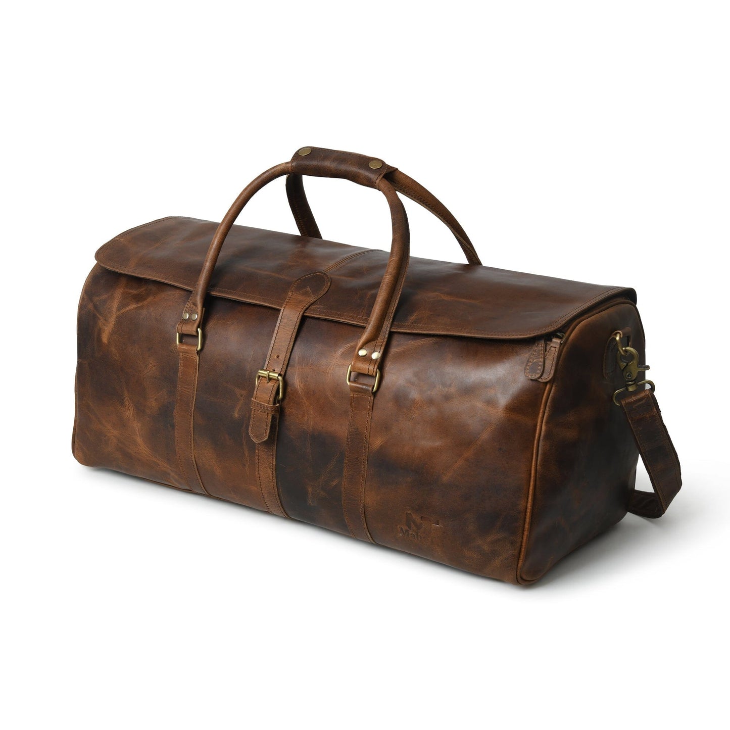The Bolton Flap Duffel- Brown - Concordia Style Boutique