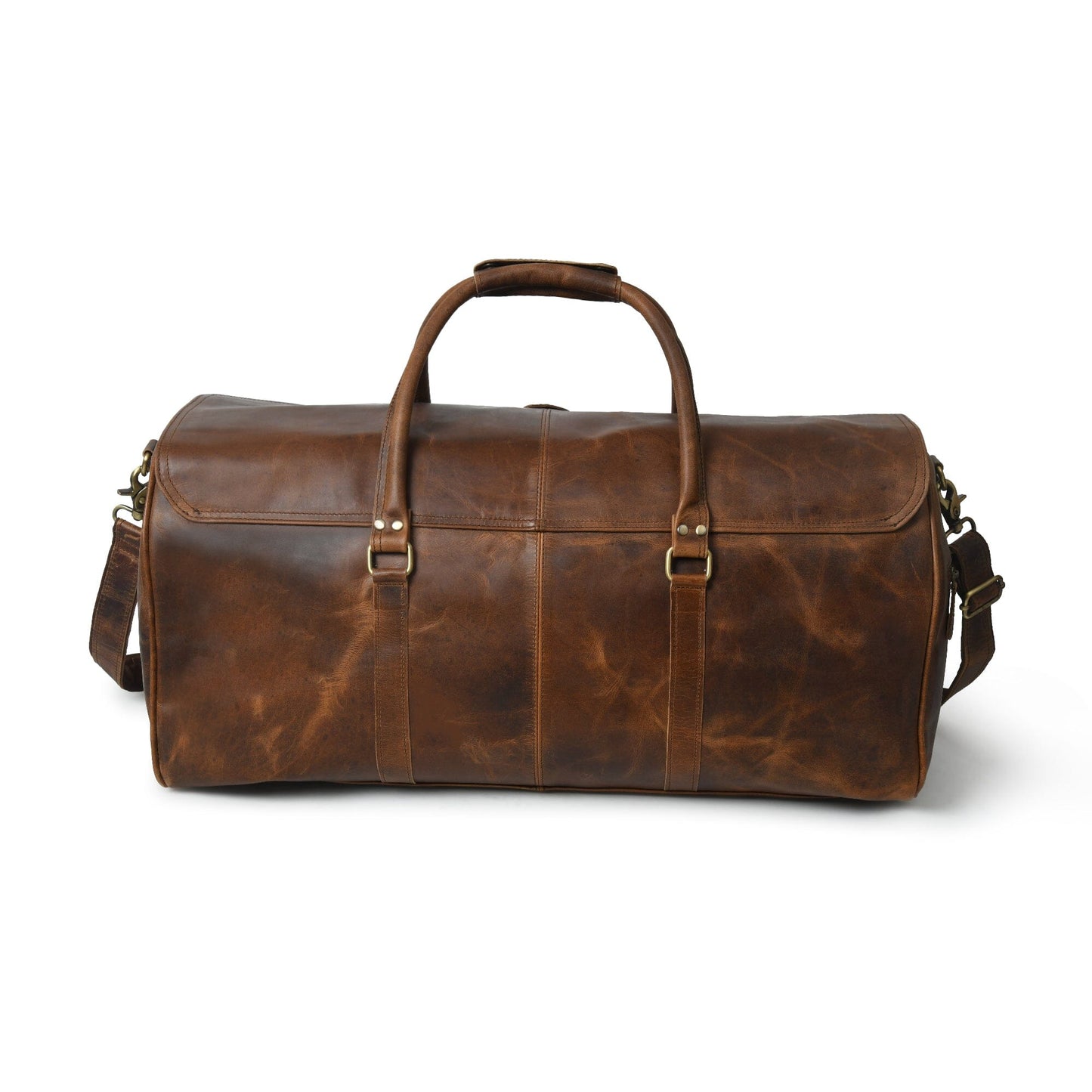 The Bolton Flap Duffel- Brown - Concordia Style Boutique
