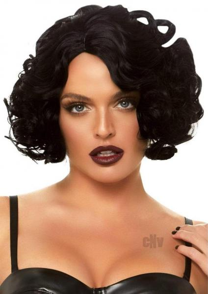 Curly Bob Wig O/s Black - Premium Curly Bob Wig O/s Black from Concordia Style Boutique - Just $45.33! Shop now at Concordia Style Boutique