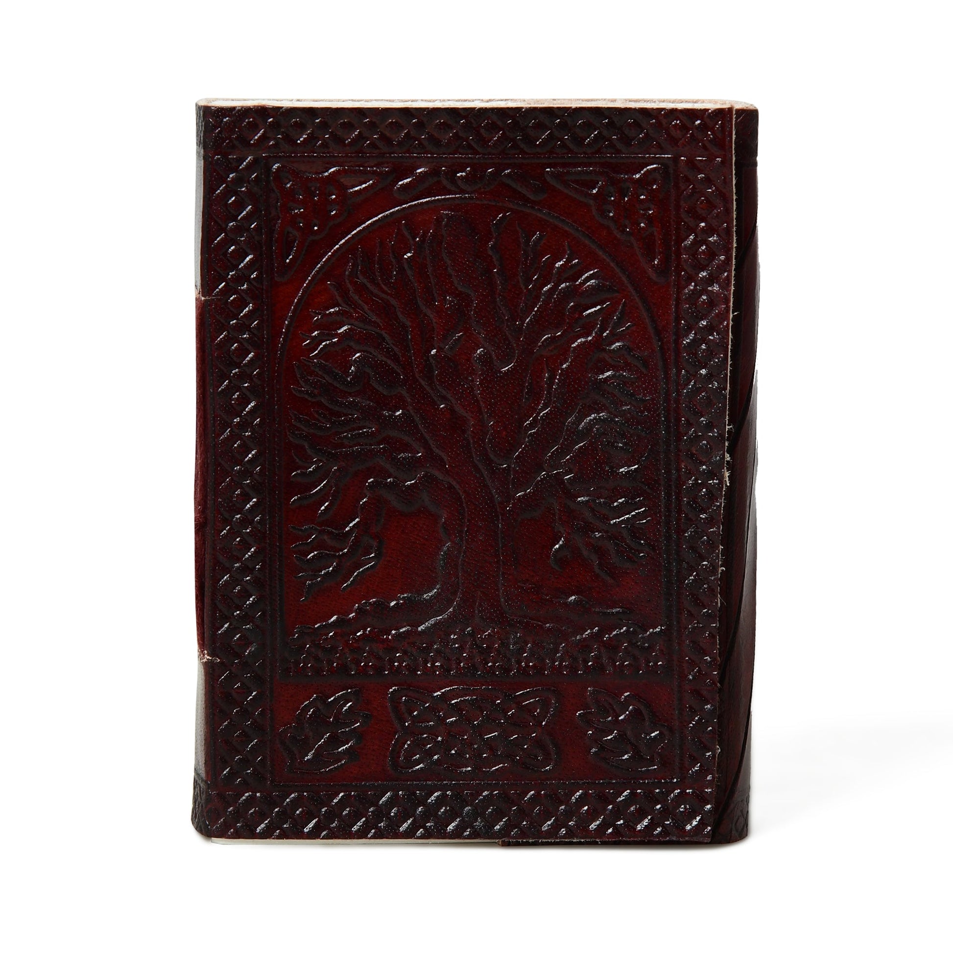 Nature's Wisdom Leather Journal - Concordia Style Boutique