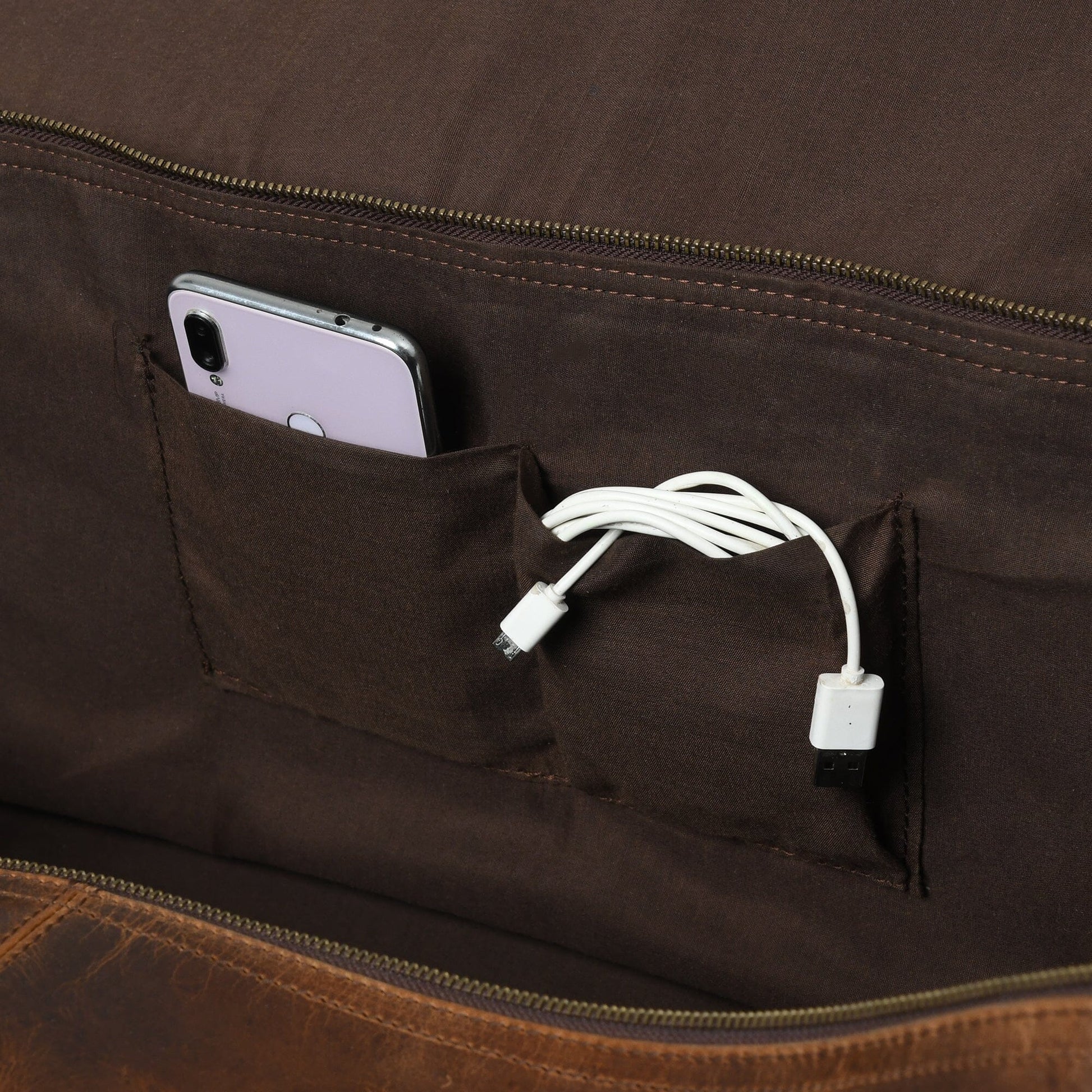 The Bolton Flap Duffel- Brown - Concordia Style Boutique