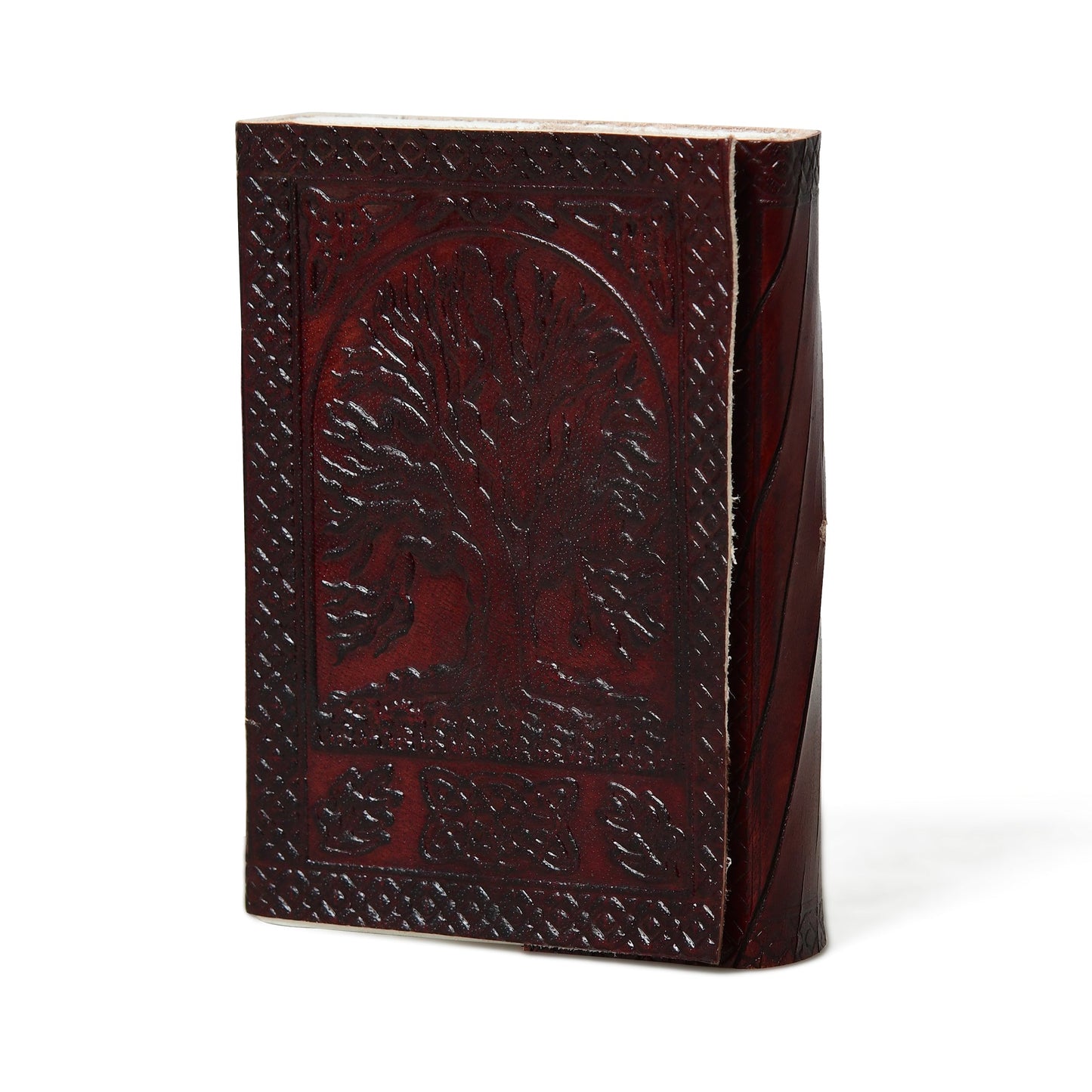 Nature's Wisdom Leather Journal - Concordia Style Boutique