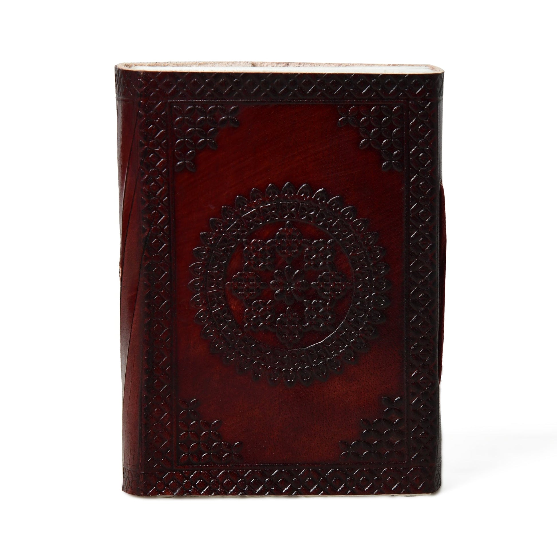 Nature's Wisdom Leather Journal - Concordia Style Boutique