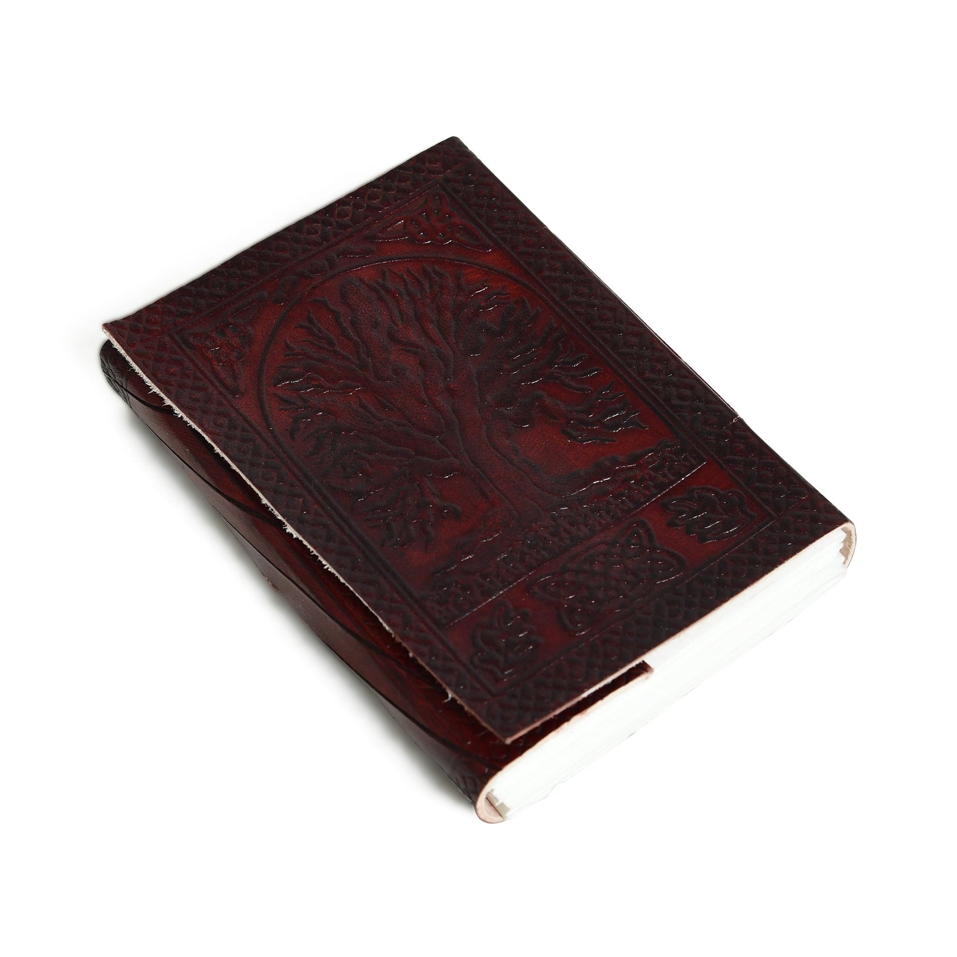 Nature's Wisdom Leather Journal - Concordia Style Boutique