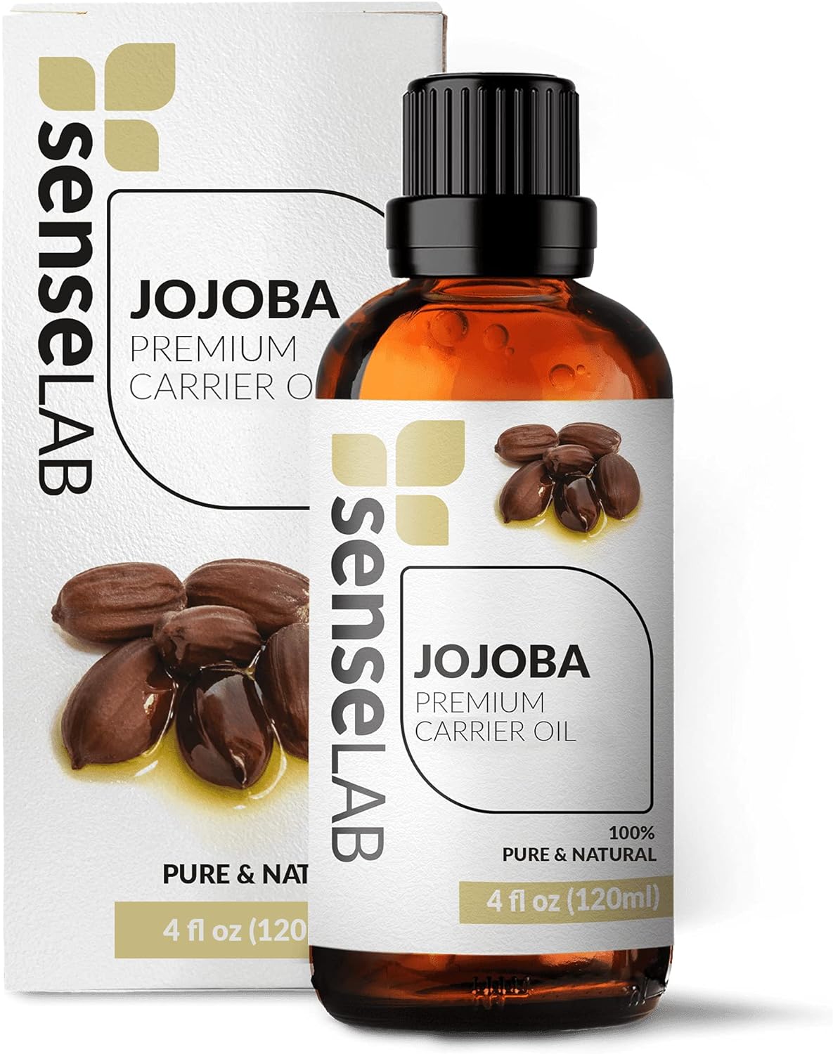 100% Pure Natural Jojoba Oil - Cold Pressed, Versatile and Multi-Purpose Care for Hair, Skin, and Nails (120ml) - Premium Natural Jojoba Oil from Concordia Style Boutique - Just $15.74! Shop now at Concordia Style Boutique