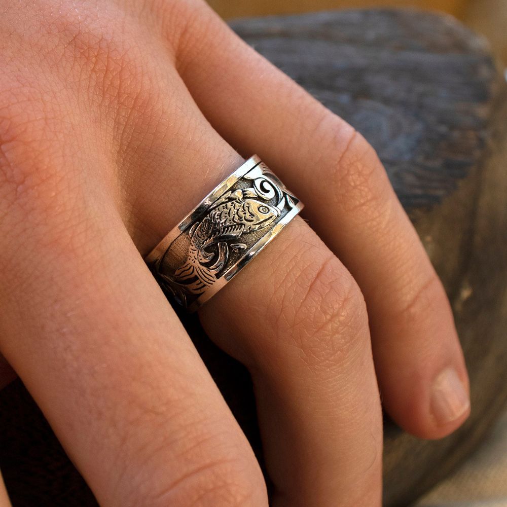 KOI FISH RING (ADJUSTABLE) - Concordia Style Boutique