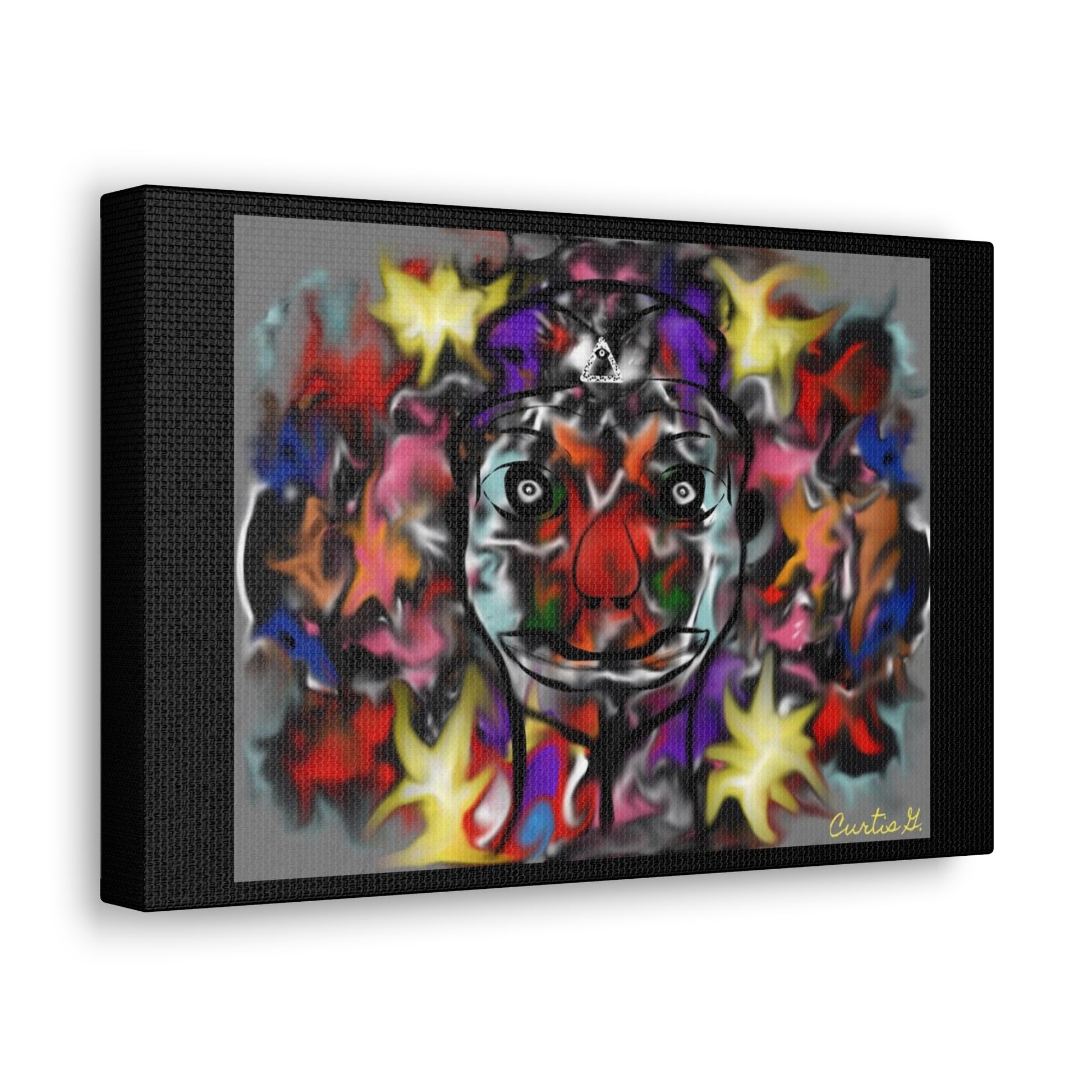 "Tears of a Clown" - Canvas - Premium Canvas from Concordia Style Boutique - Just $23.12! Shop now at Concordia Style Boutique