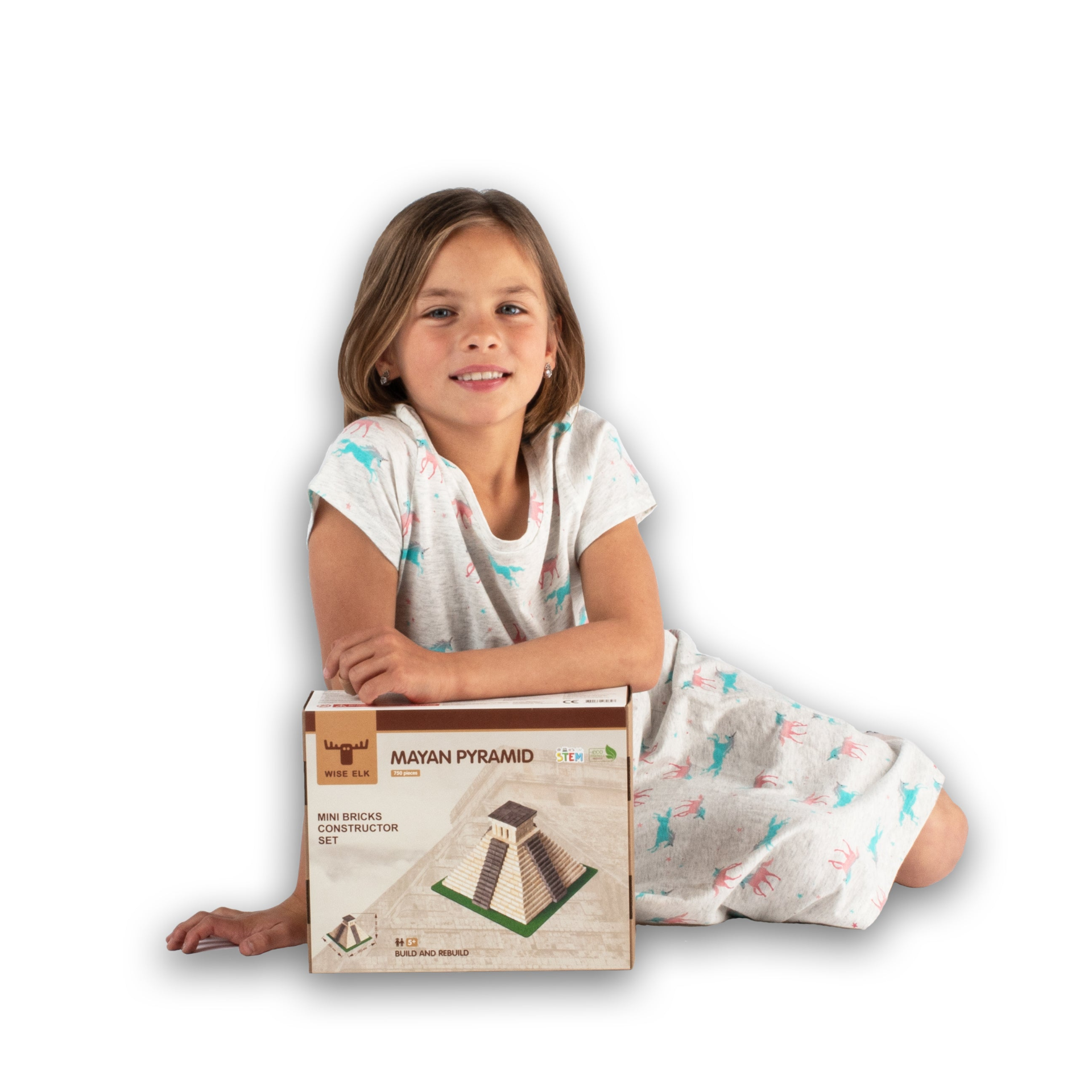 Mini Bricks Construction Set - Mayan Pyramid - Premium Mini Bricks Construction Set from Concordia Style Boutique - Just $41.76! Shop now at Concordia Style Boutique