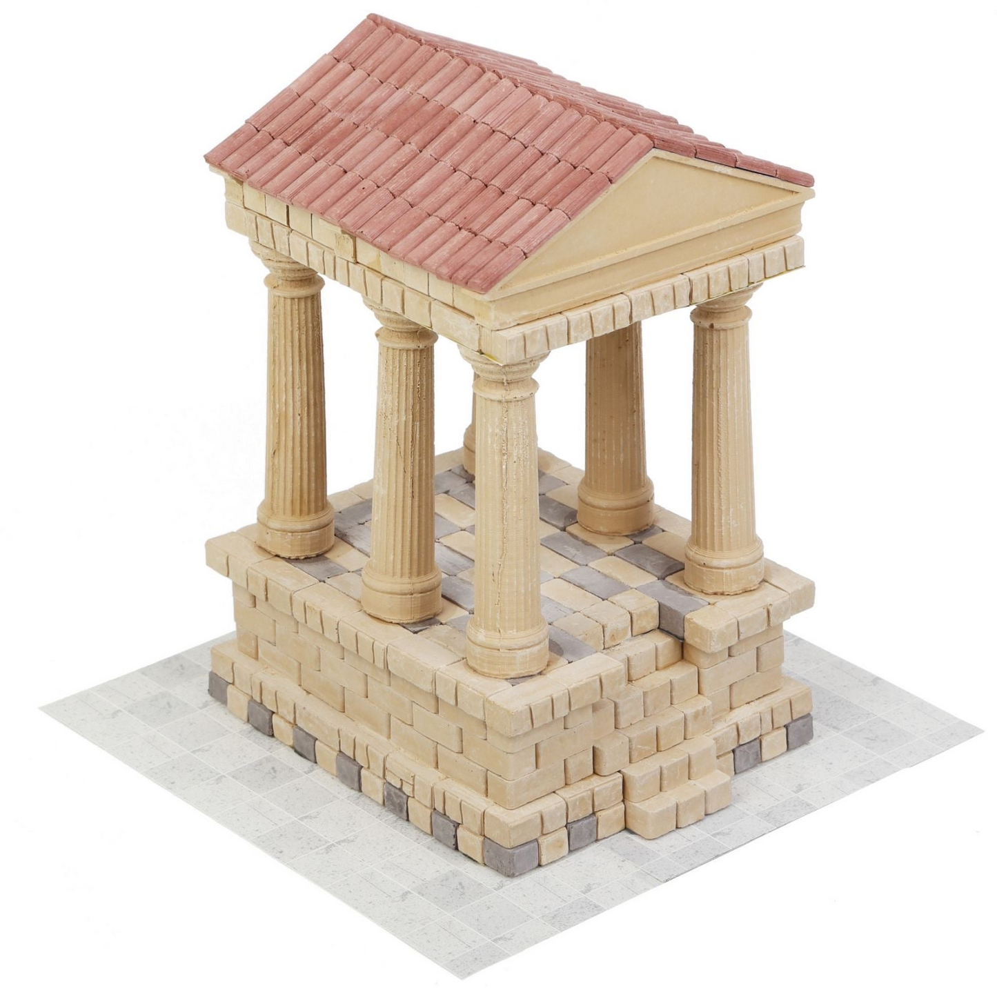 Mini Bricks Construction Set - Roman Temple - Premium Mini Bricks Construction Set from Concordia Style Boutique - Just $25! Shop now at Concordia Style Boutique