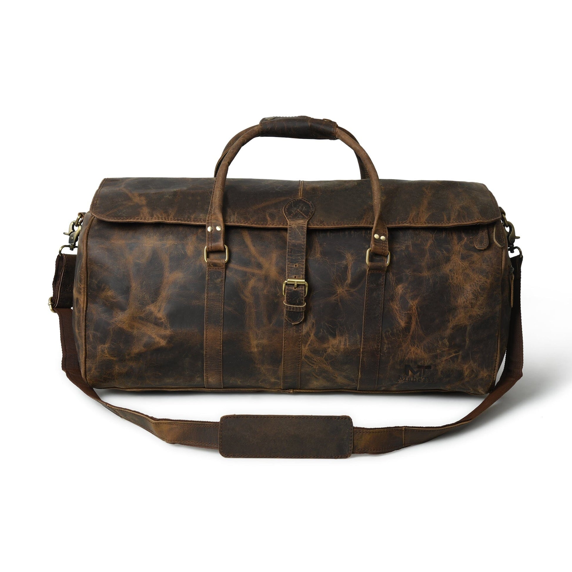 The Bolton Flap Duffel- Dark Brown - Concordia Style Boutique