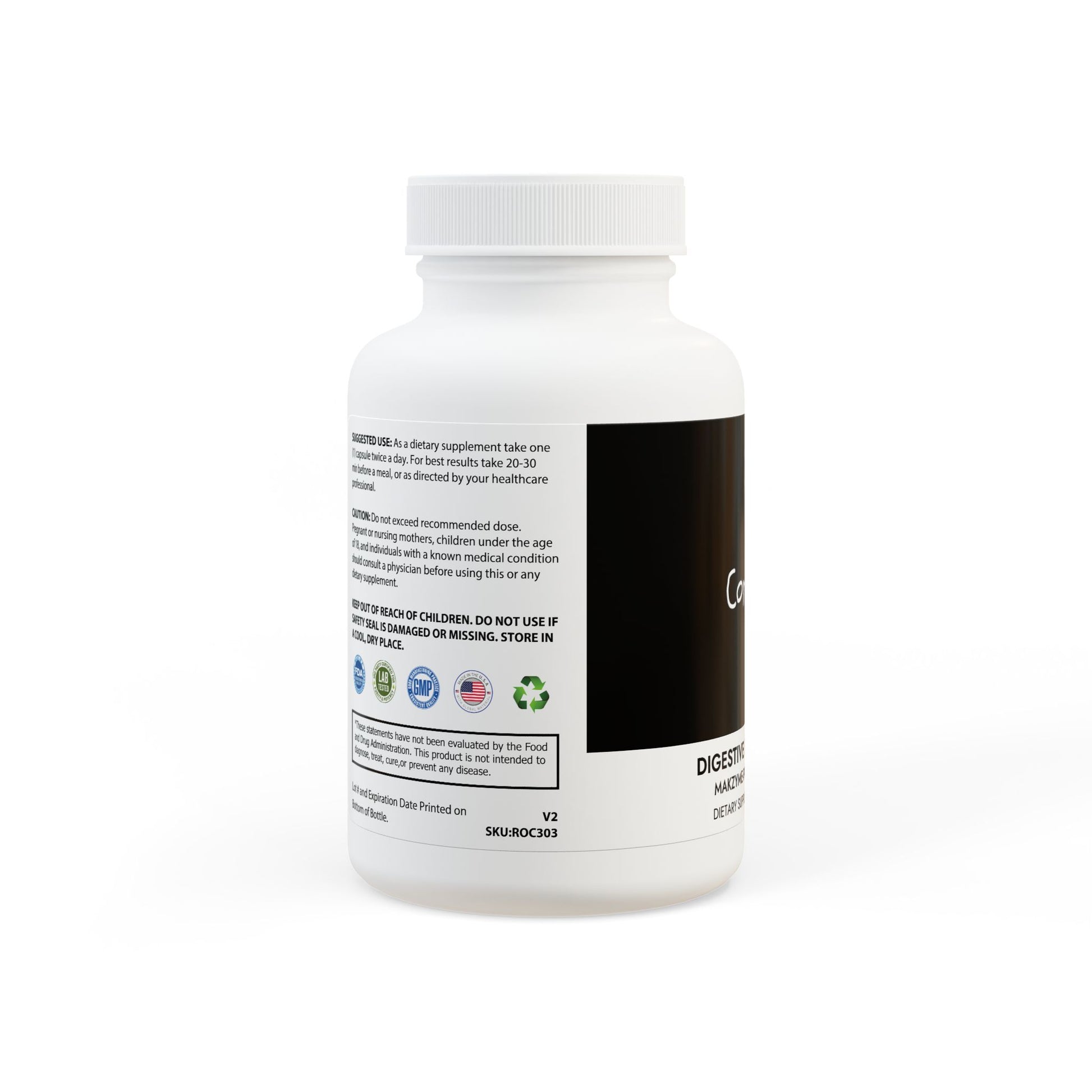 Digestive Enzyme Blend Supplement (60 Capsules) - Premium Food Supplements from Concordia Style Boutique - Just $19.98! Shop now at Concordia Style Boutique