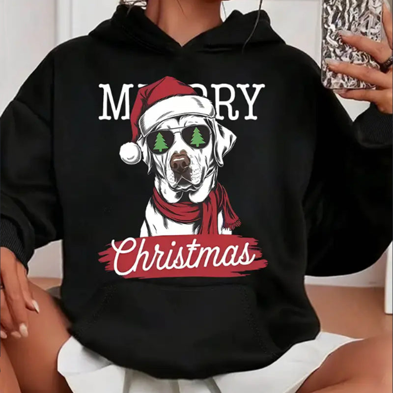 Women’s Christmas Dog Hoodie