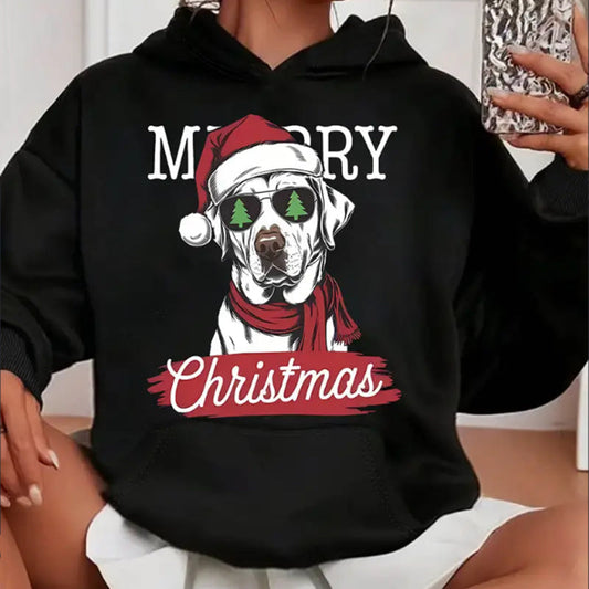 Women’s Christmas Dog Hoodie