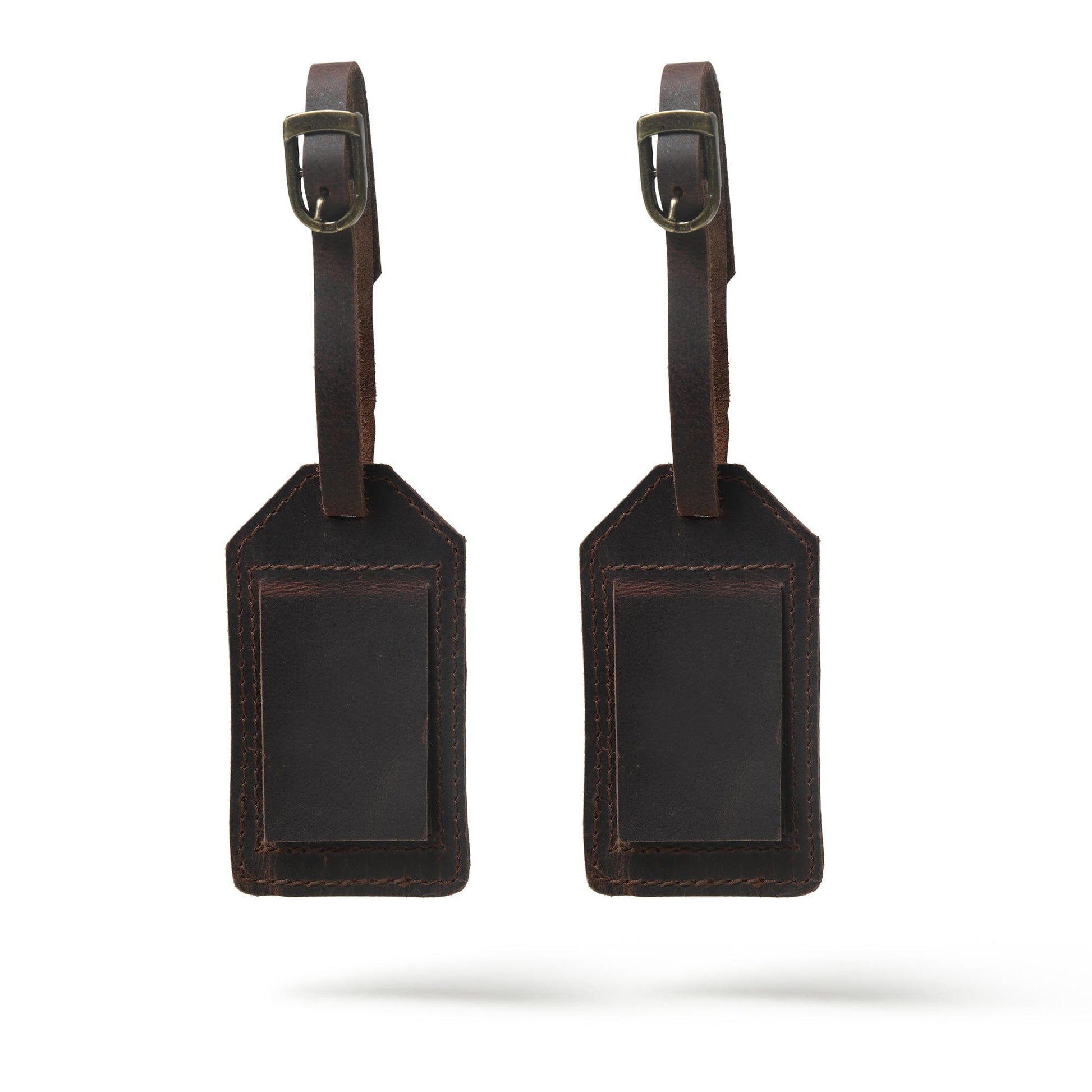 Leather Luggage Tag Set - Concordia Style Boutique