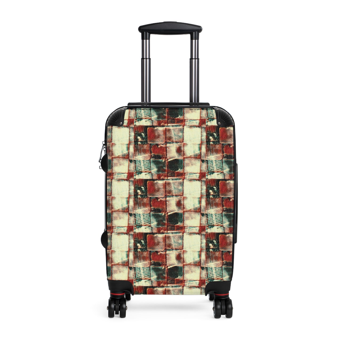 Suitcase - "Square Dance" - Premium suitcase from Concordia Style Boutique - Just $277.02! Shop now at Concordia Style Boutique