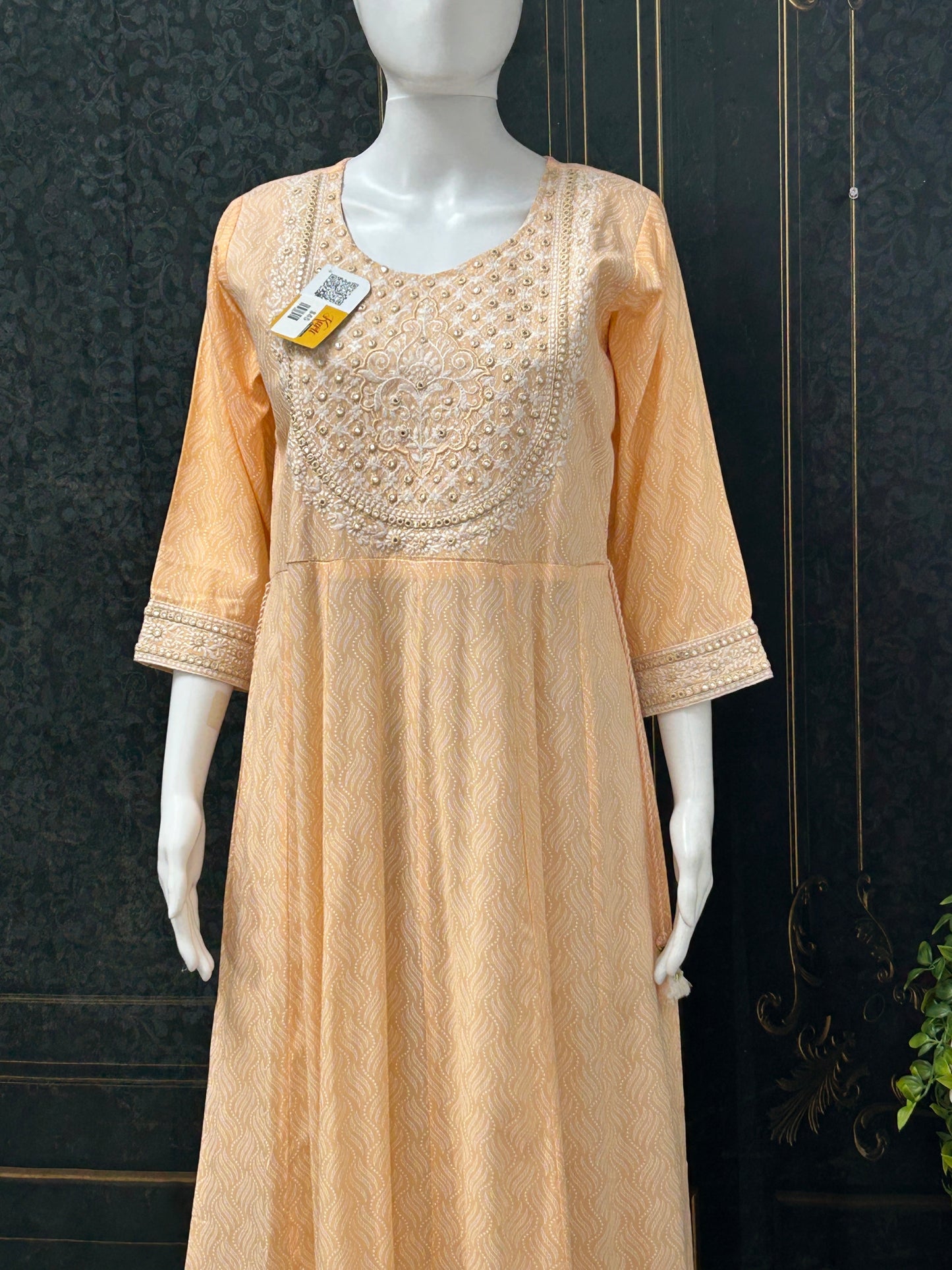 Cotton long kurti
