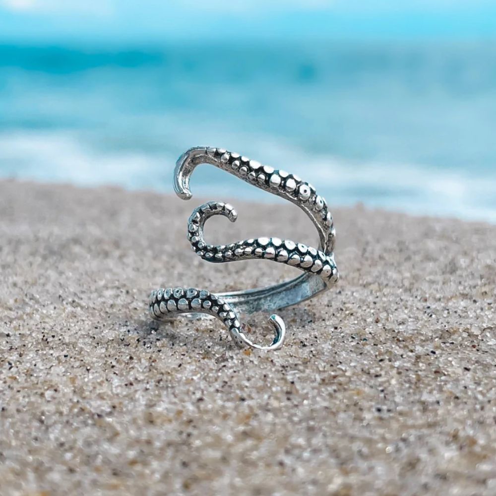 OCTOPUS WRAP RING (ADJUSTABLE) - Concordia Style Boutique