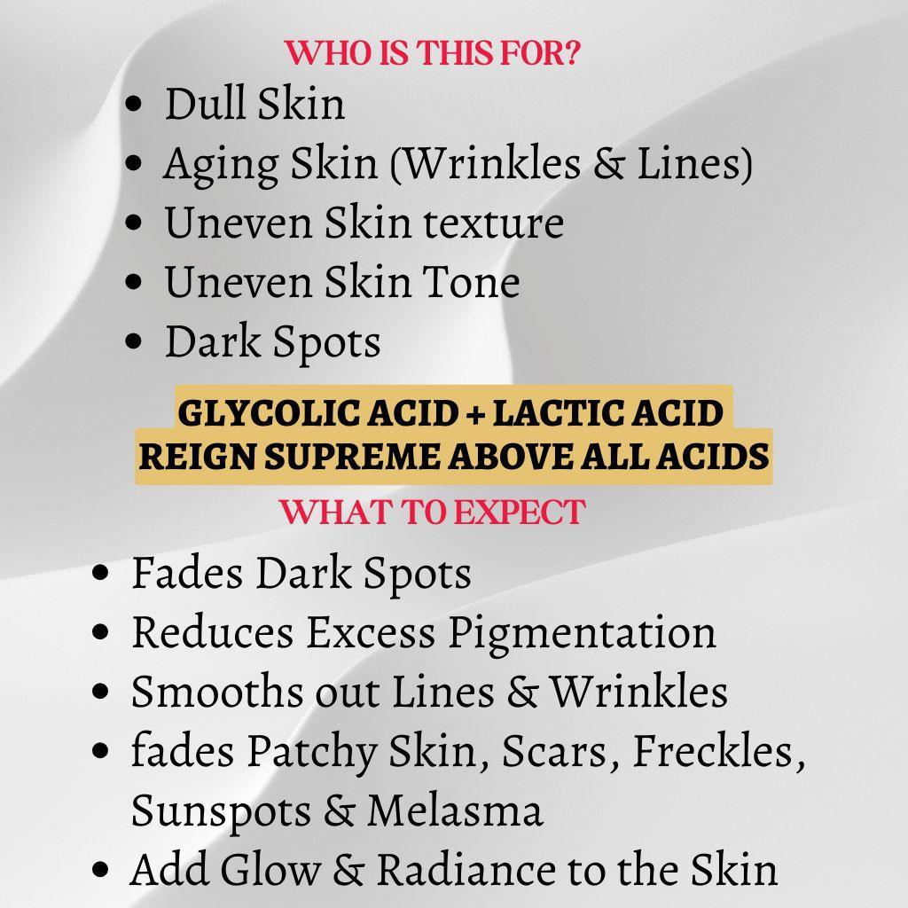 Thick As Thieves Pure Glycolic Acid Lactic Acid Extreme Gel Peel - 50ml - Concordia Style Boutique