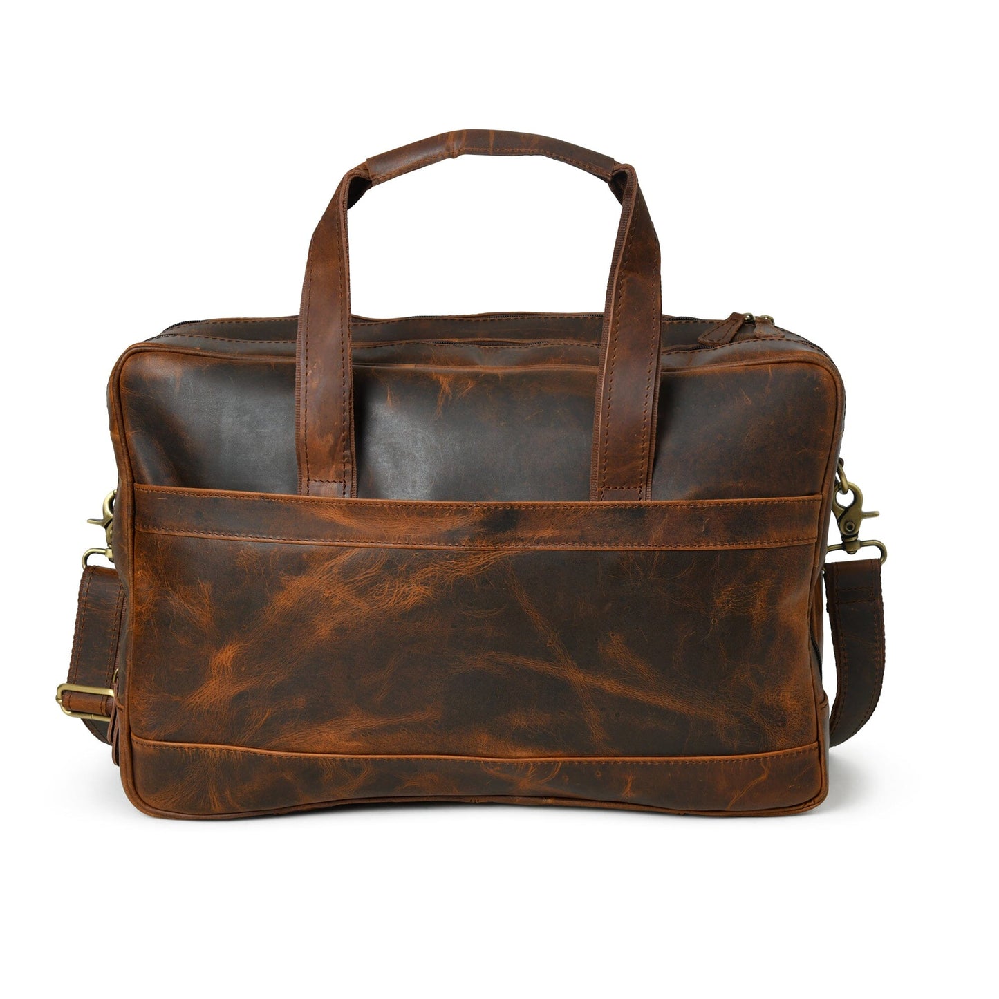 The Brooklyn - Leather Briefcase - Concordia Style Boutique