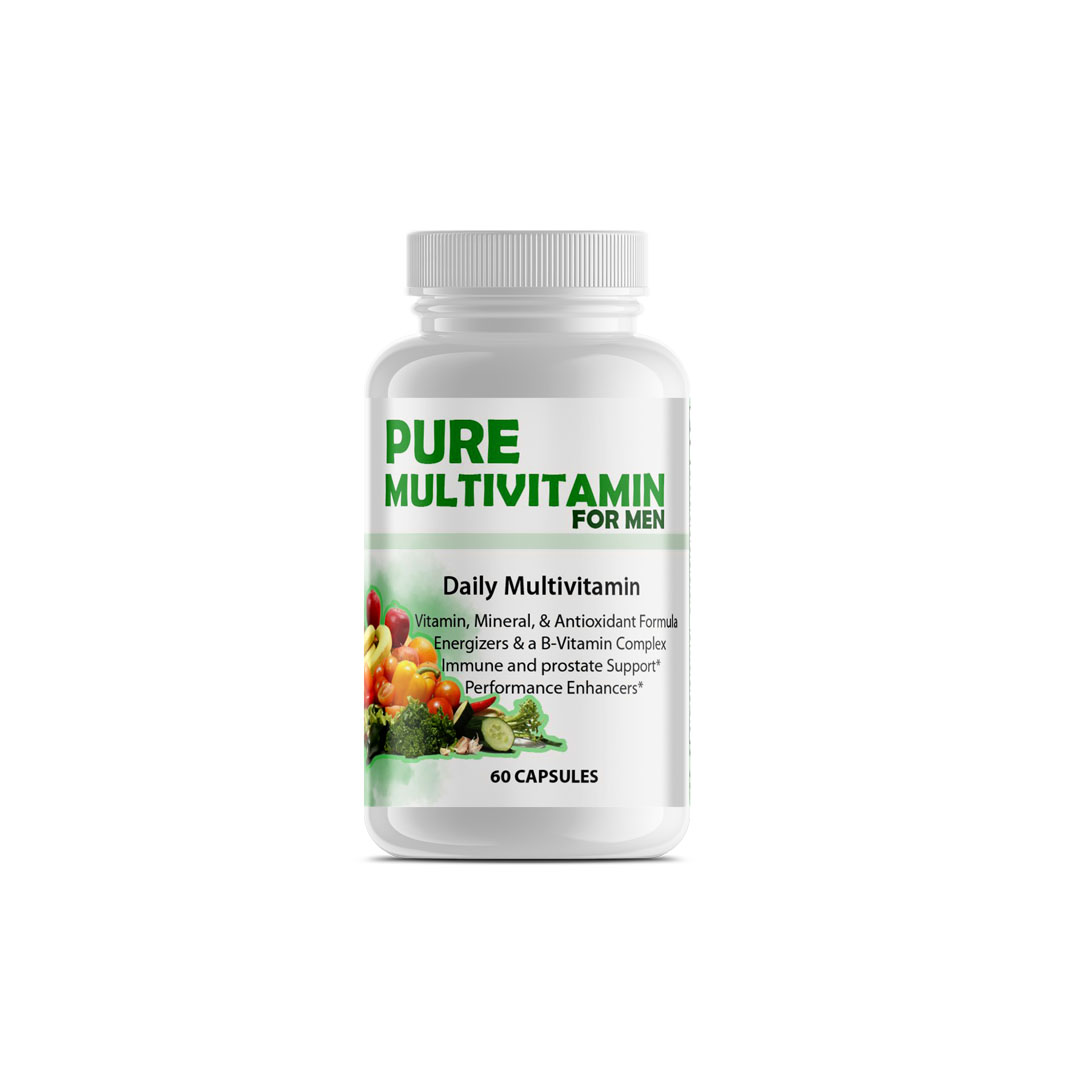 Pure Multi-Vitamins Mens - Premium Multivitamins from Concordia Style Boutique - Just $40! Shop now at Concordia Style Boutique