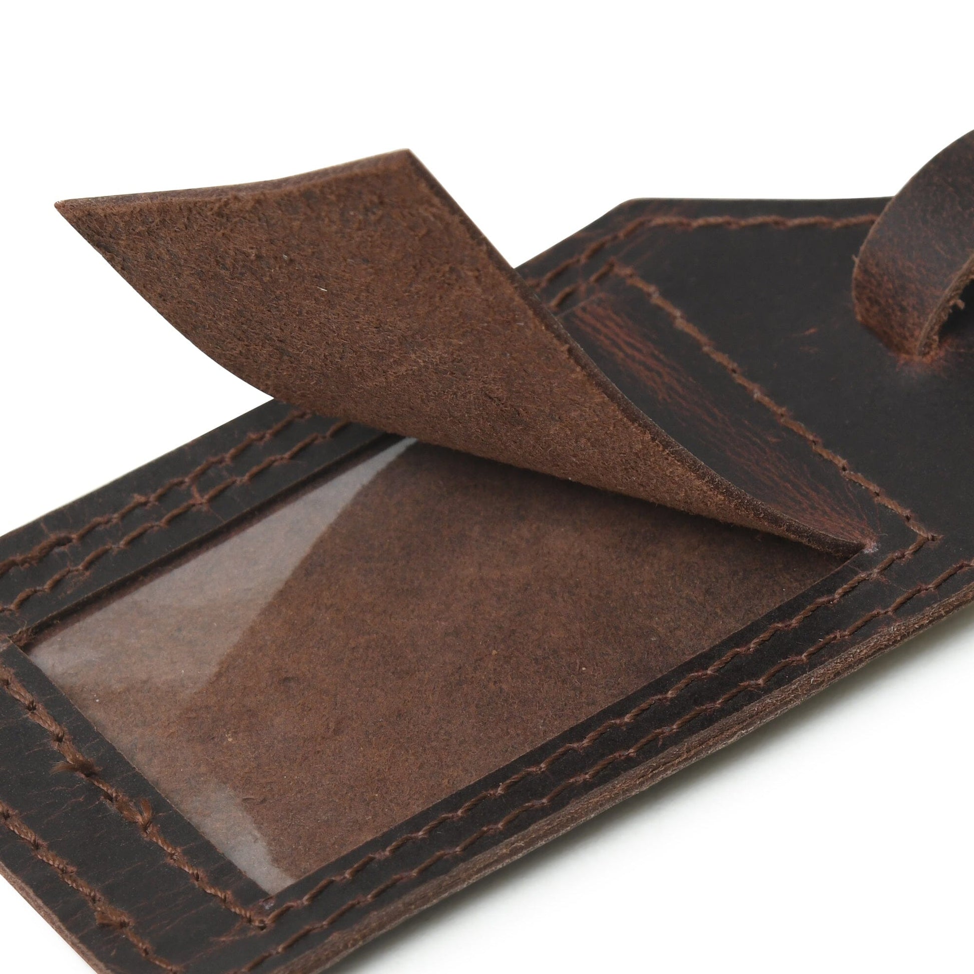 Leather Luggage Tag Set - Concordia Style Boutique