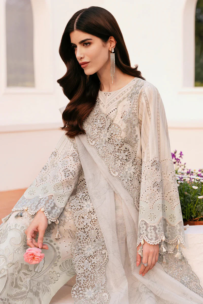 Baroque - BEL-25-D04 3 Piece Embroidered Lawn
