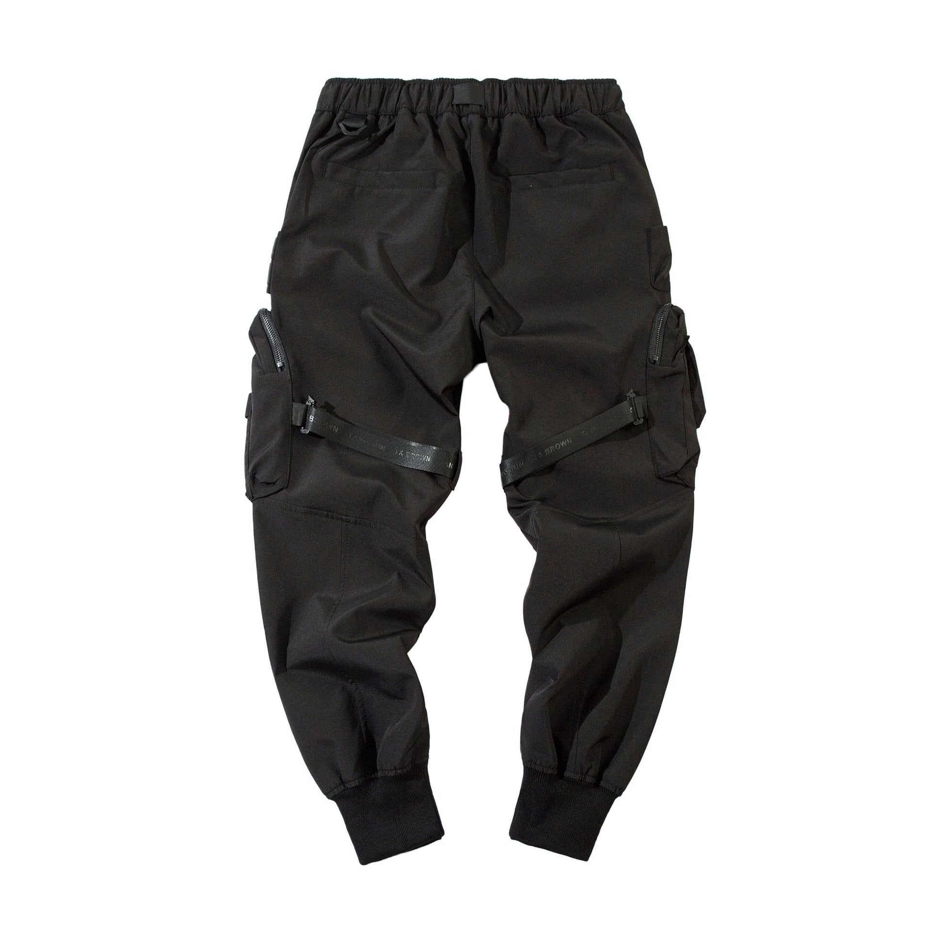 IBP440 Matte Black Paratrooper Joggers - Concordia Style Boutique