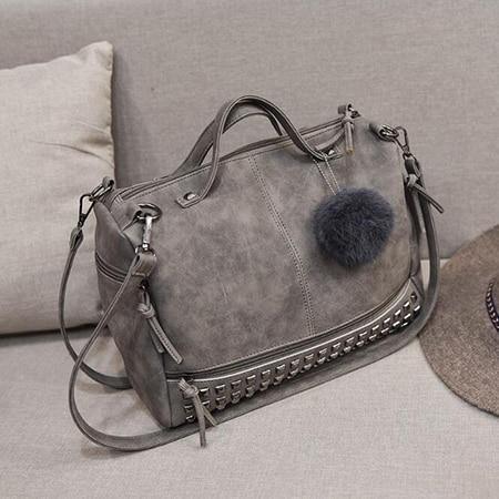 Rustic Charm Leather Shoulder Bag – Stylish Cowgirl Handbag