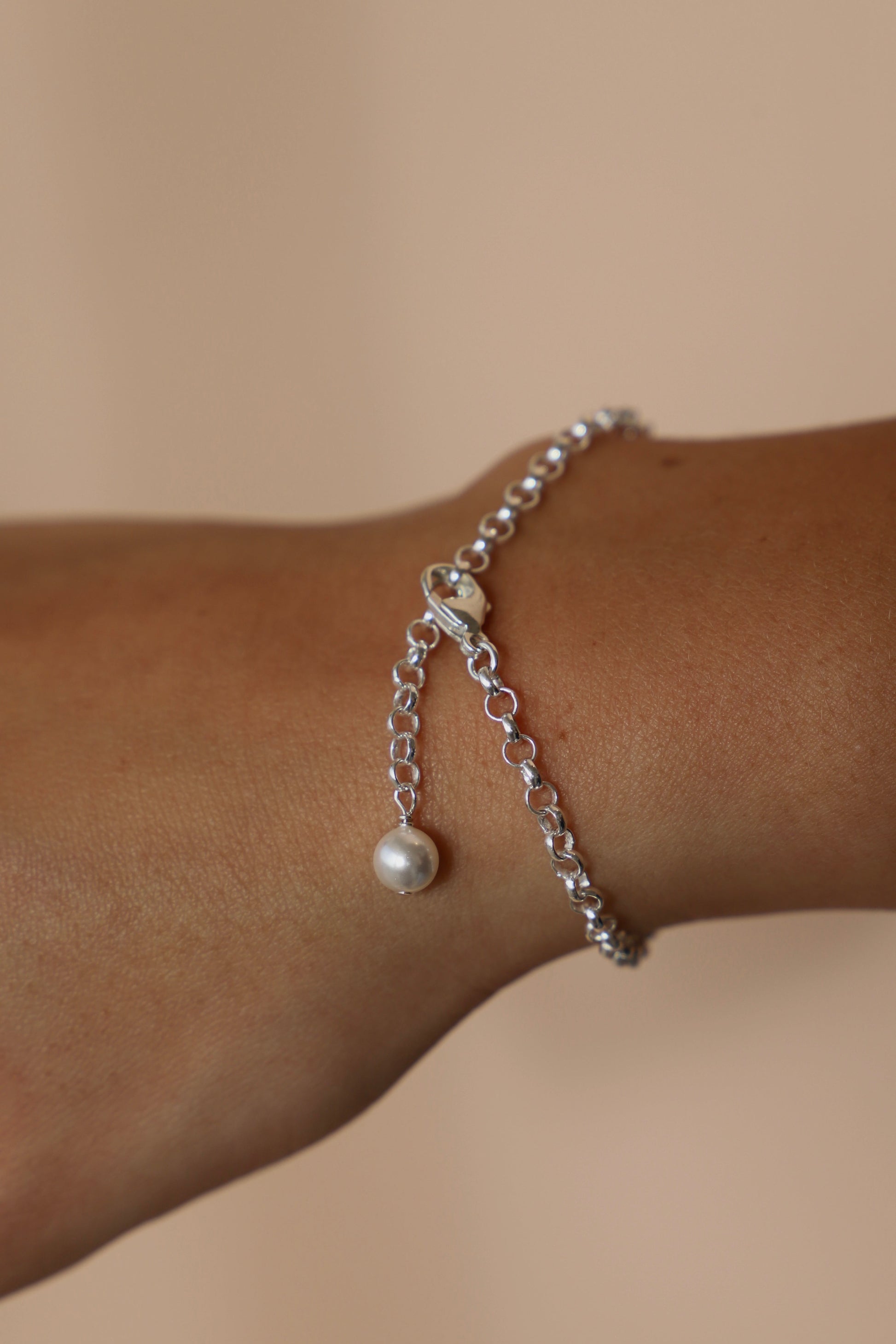 SILVER ROLO CHAIN BRACELET - Concordia Style Boutique
