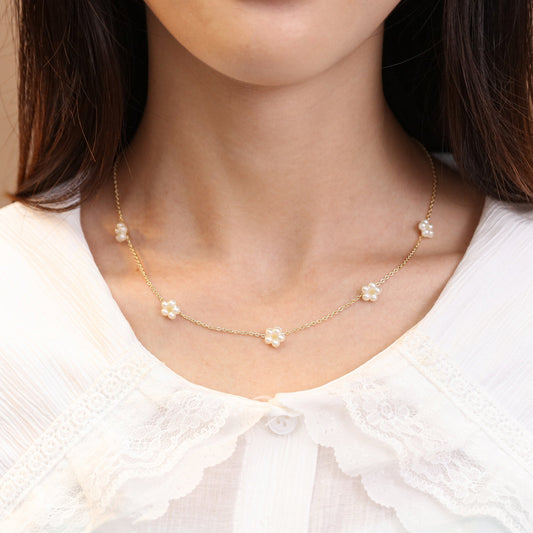 DAISY PEARL CHOKER - Concordia Style Boutique