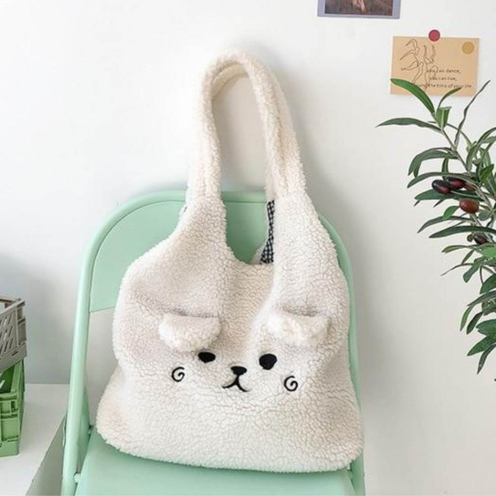 FLUFFY PUP TOTE - Concordia Style Boutique