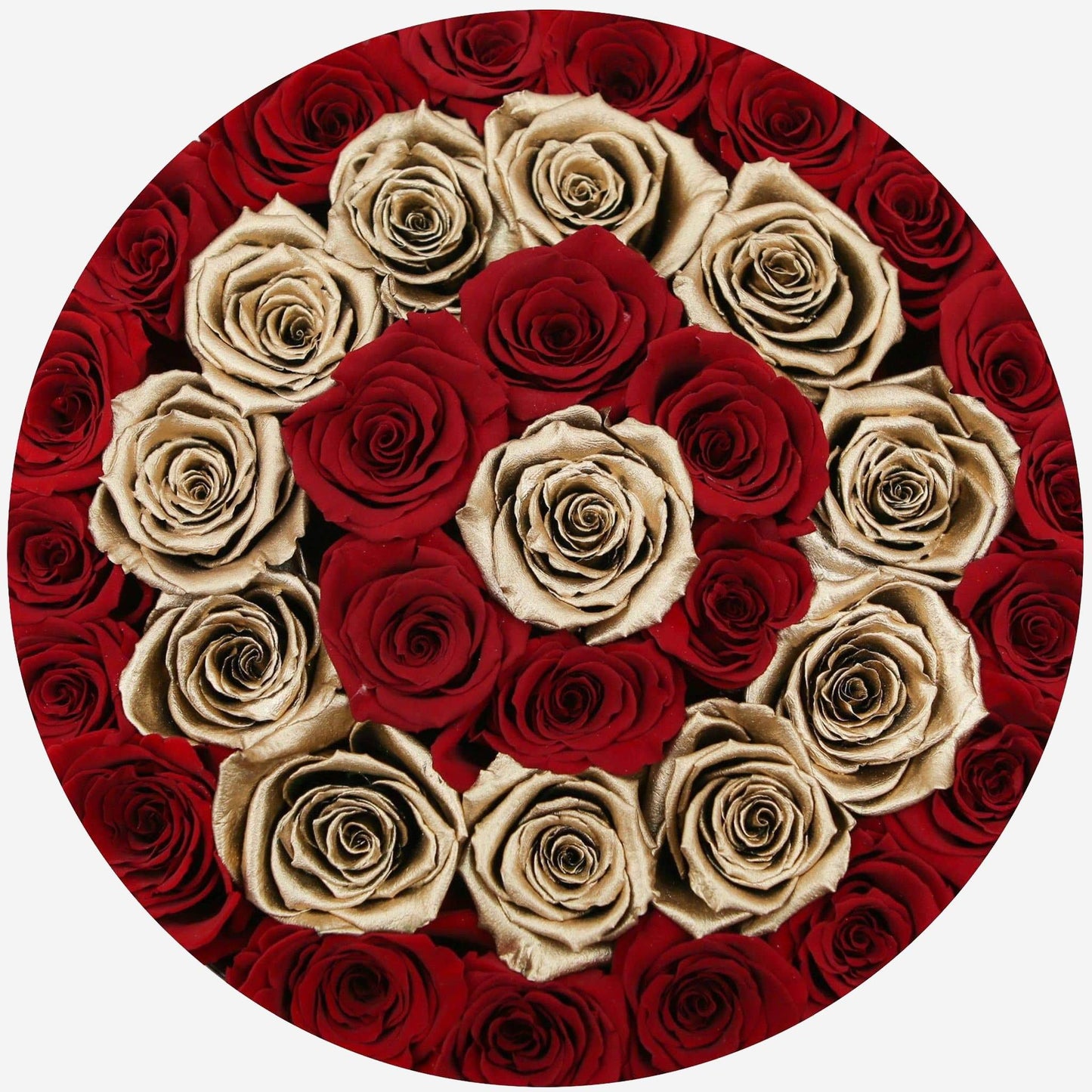 Supreme White Box | Red & 24K Gold Roses | Target