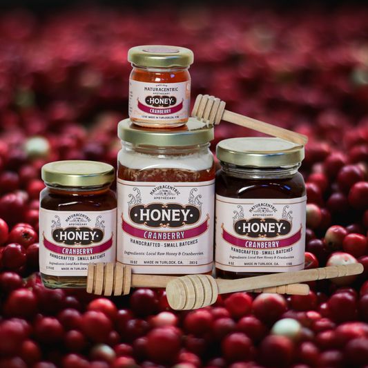 Cranberry Infused Honey - Concordia Style Boutique