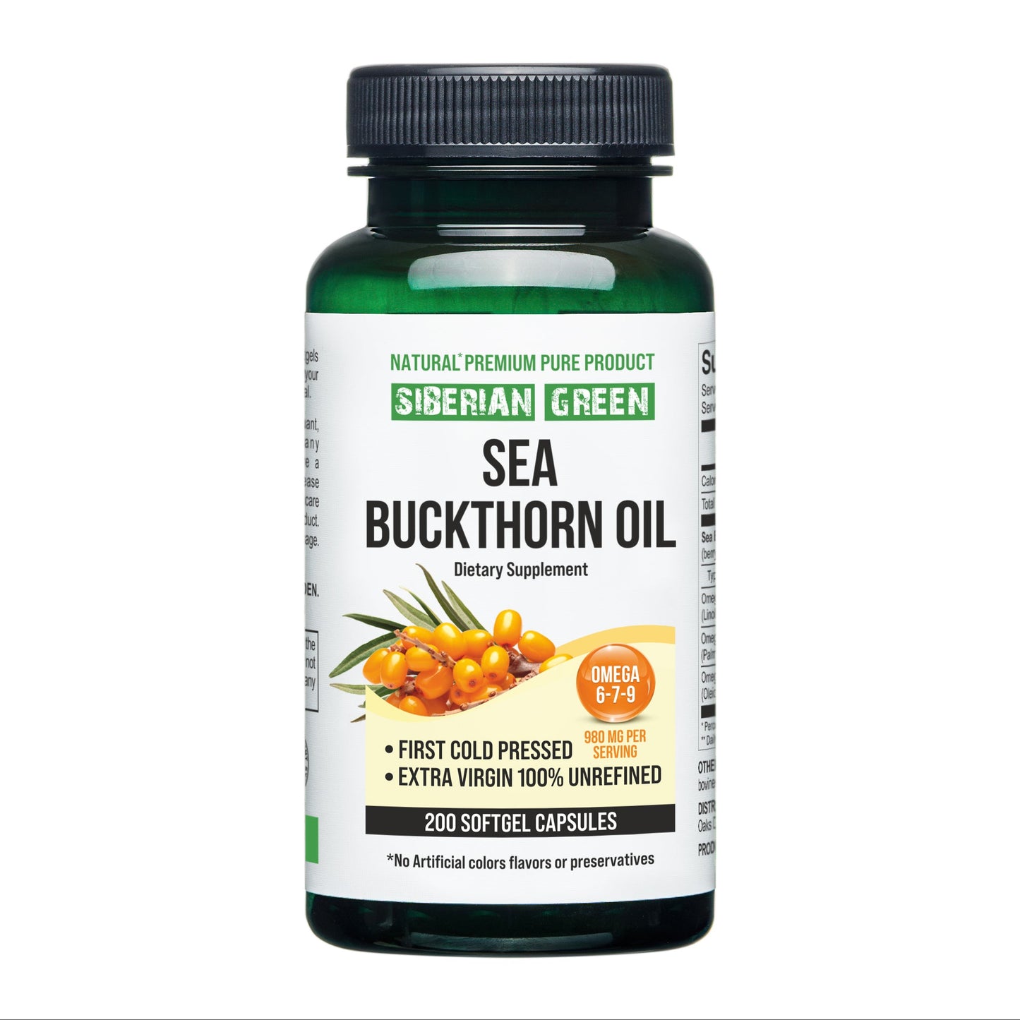 Pure Sea Buckthorn Oil Capsules – Max Potency for Optimal Health - Concordia Style Boutique